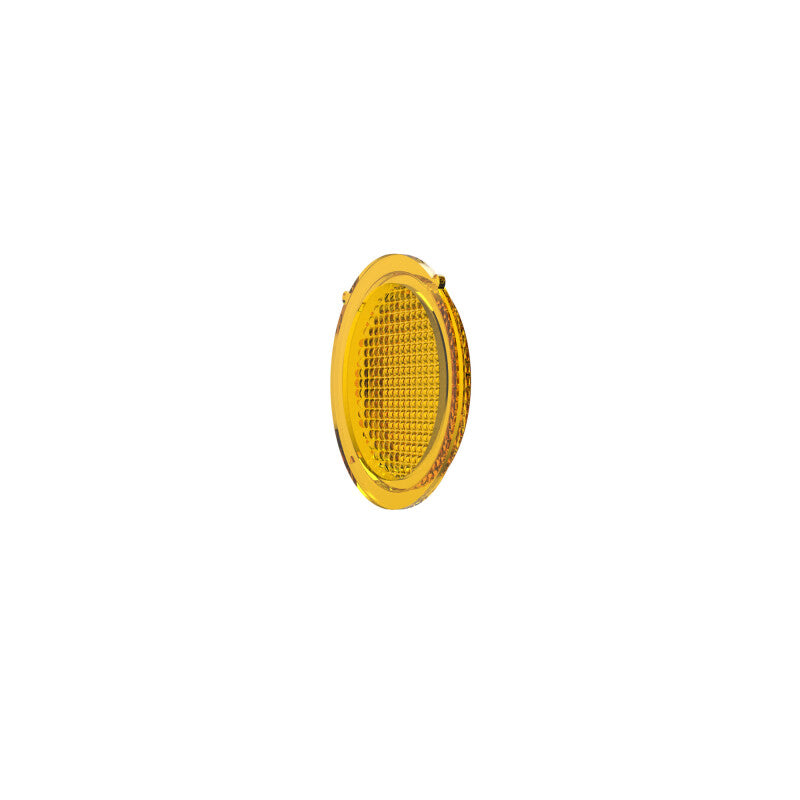 KC HiLiTES FLEX ERA 1 Performance Yellow Flood Beam Lens, side view