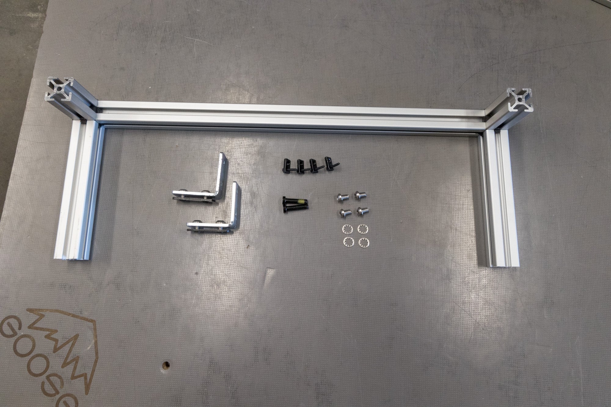 Extrusion Frame Modification Kit x.31 for CampKitchen/Icebox Goose Gear Accessories Goose Gear- Overland Kitted