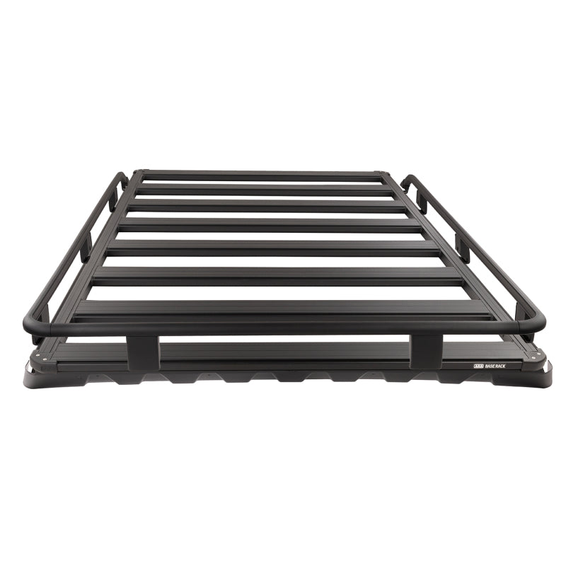 ARB BASE Rack 84x51 Front 3/4 Rails — overhead platform view