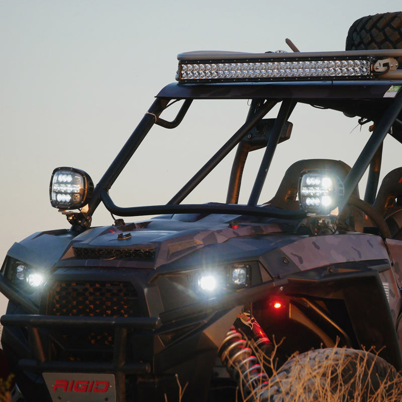 Rigid Adapt XP adaptive LED light front view showing the optic lens
