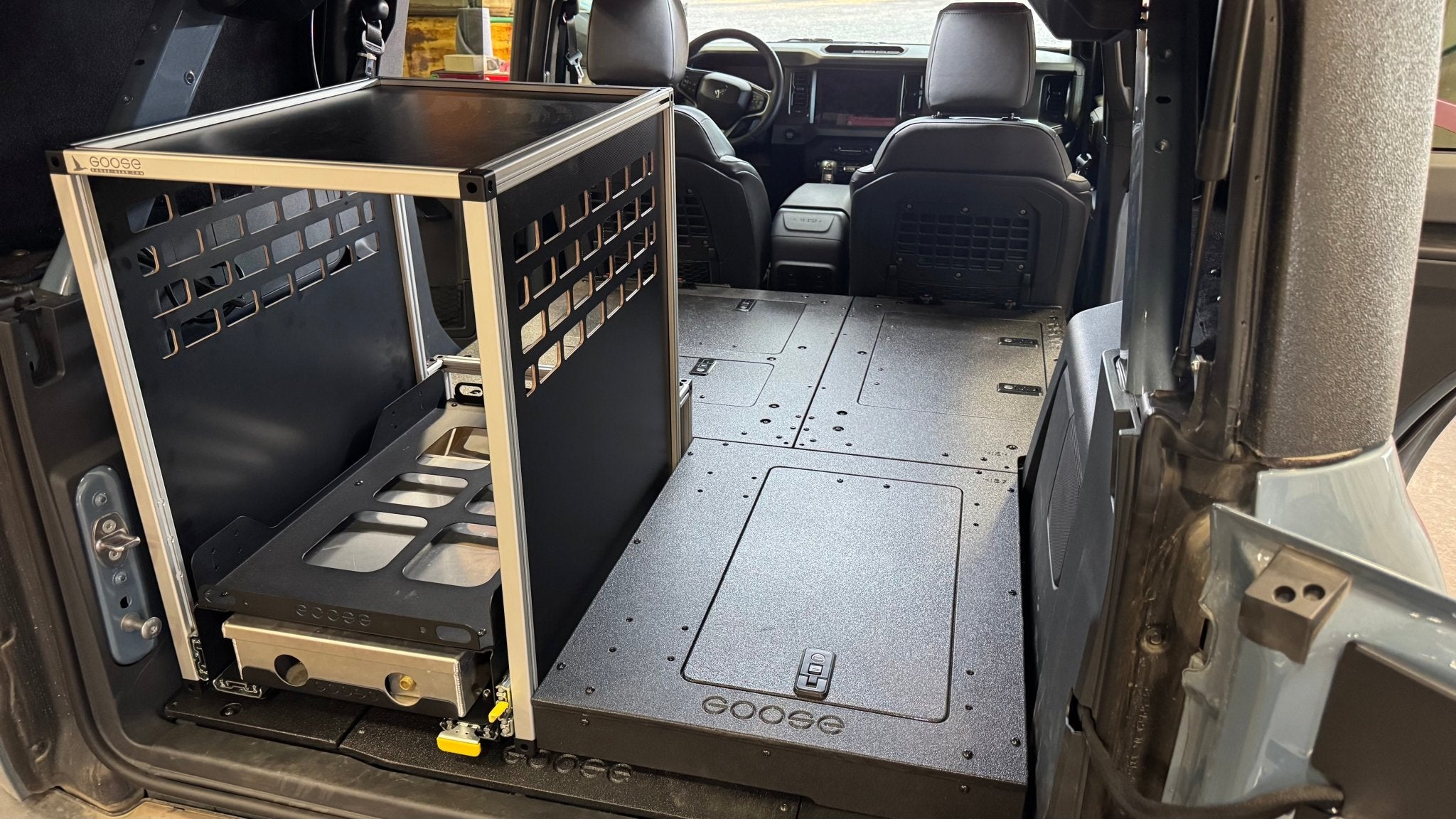 Ford - Bronco - 2021-Present - 6th Gen - 4 Door - Explore Series -  Seat Delete - Second Row - Low Profile