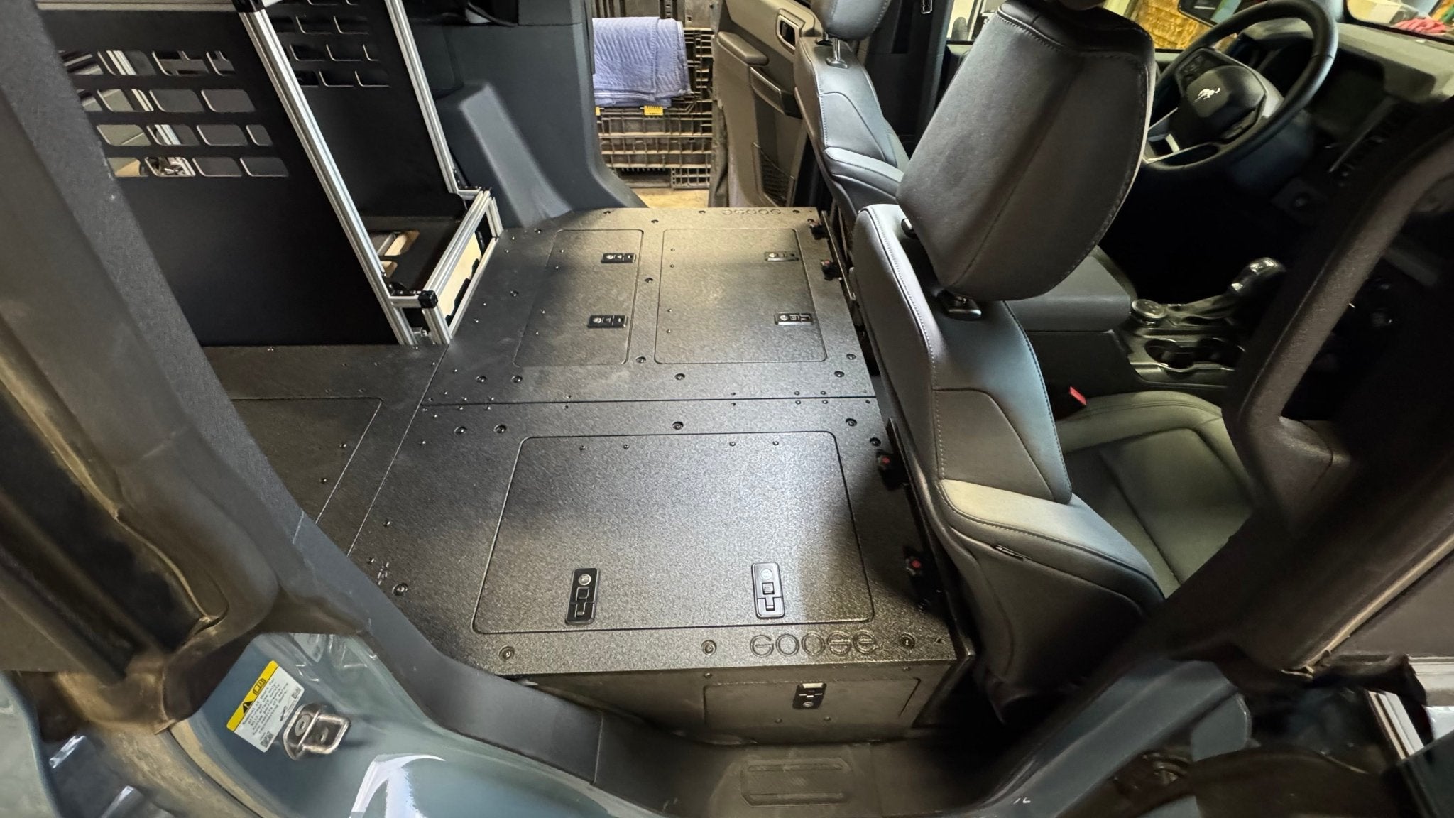 Ford - Bronco - 2021-Present - 6th Gen - 4 Door - Explore Series -  Seat Delete - Second Row - Low Profile