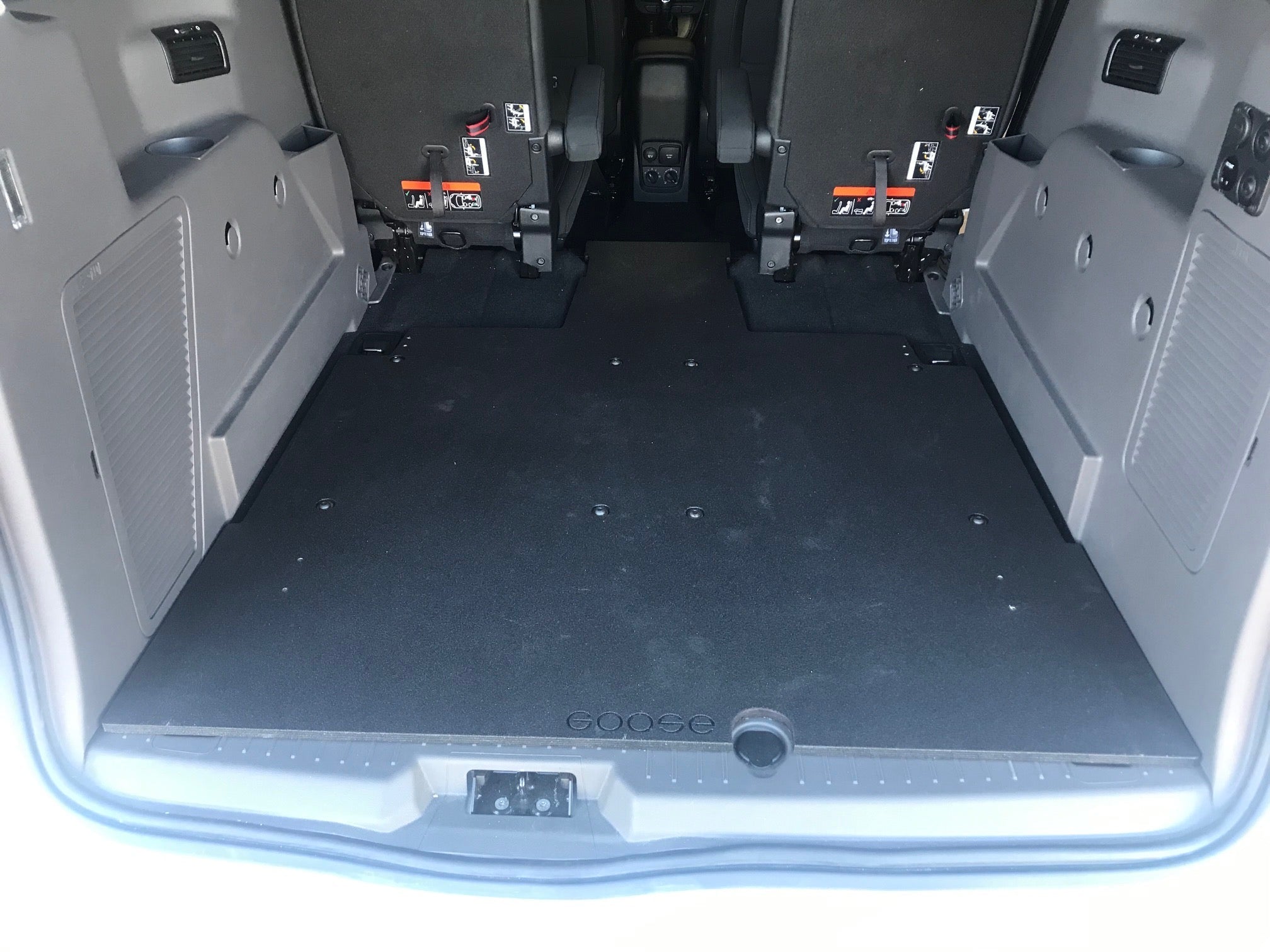 Ford Transit Connect 2014-Present 2nd Gen. - Rear Plate System - Long Wheel Base Plate Systems Goose Gear- Overland Kitted