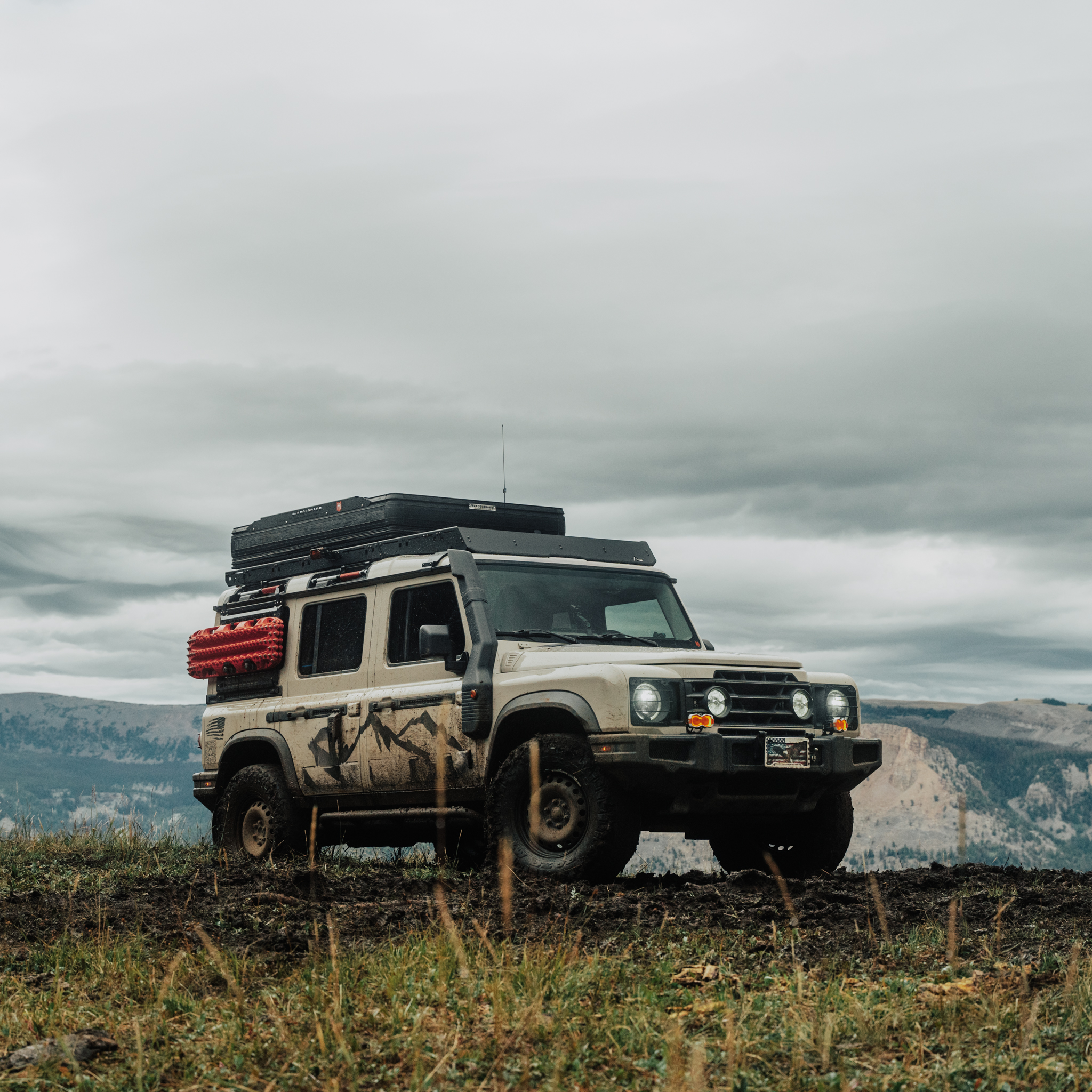 Modular Roof Rack For The Ineos Grenadier