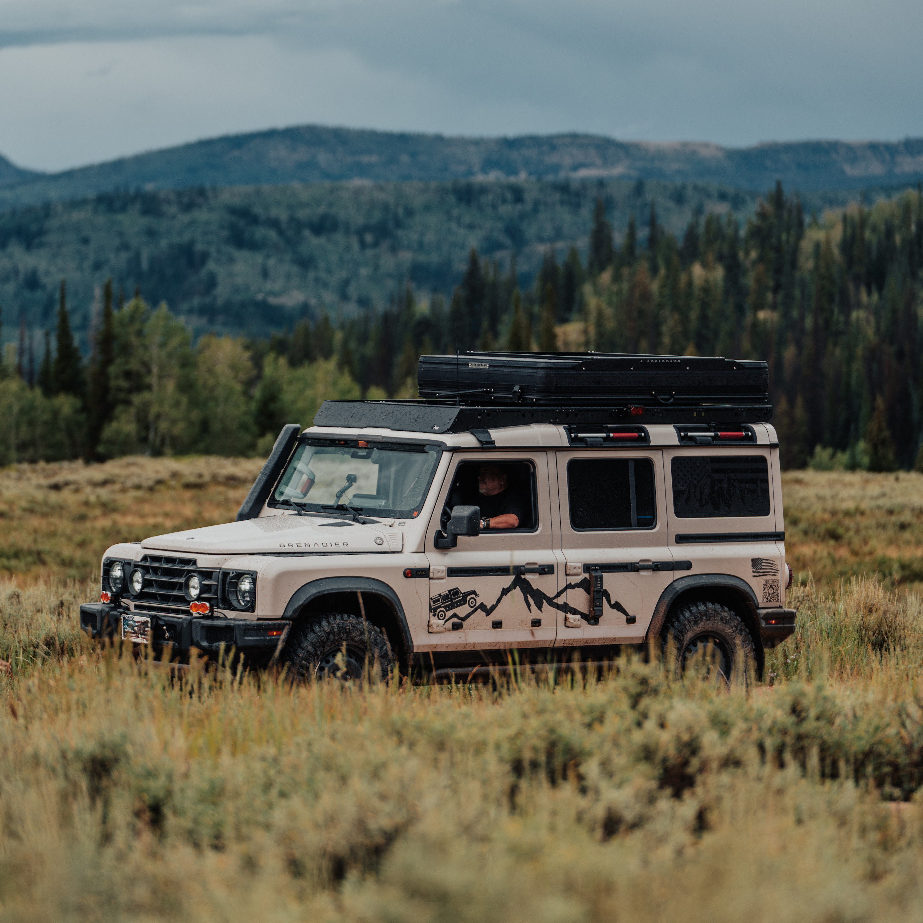 Modular Roof Rack For The Ineos Grenadier