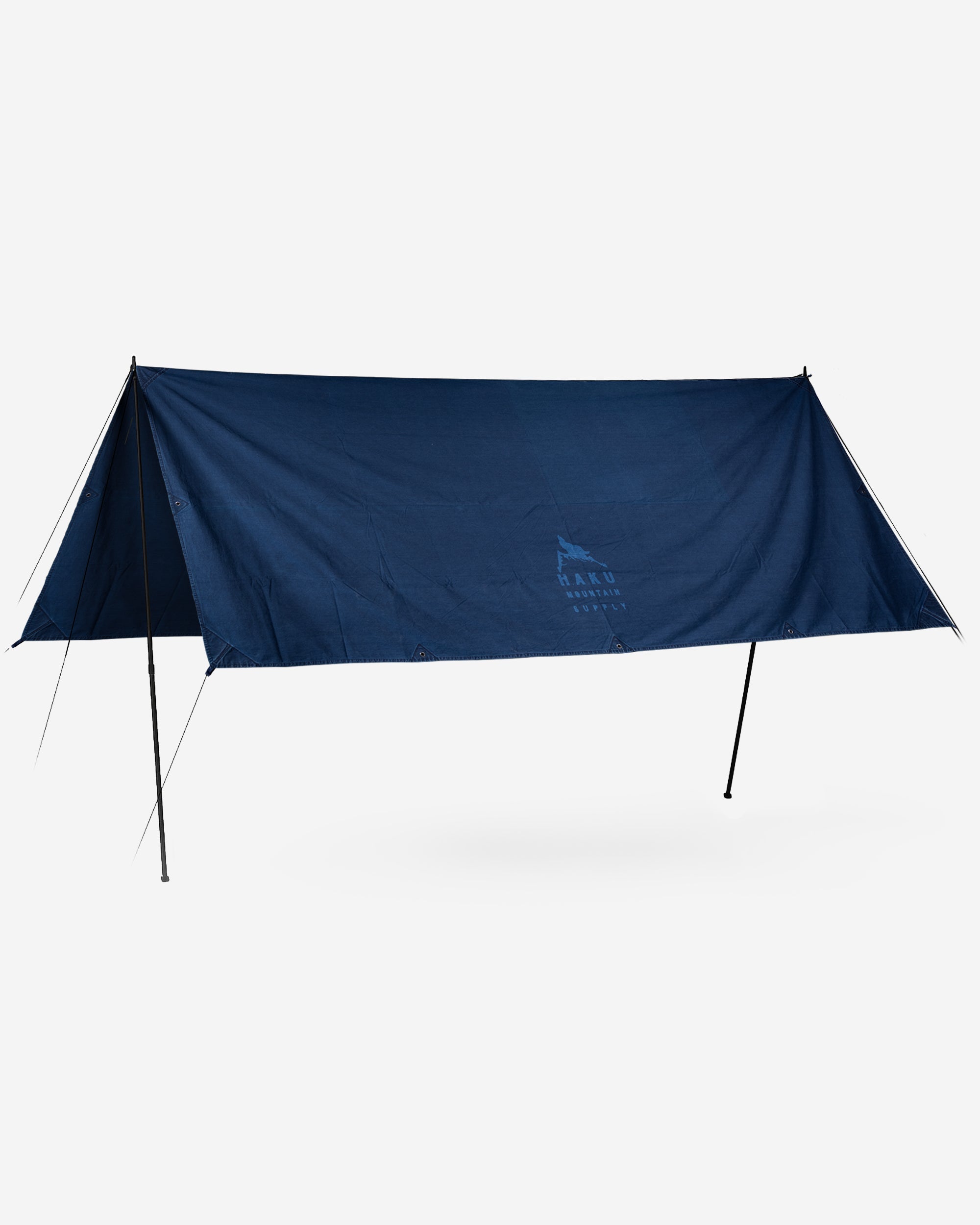 Haku Mt. Supply Gunjō Denim Fire-resistant Waterproof Tarp