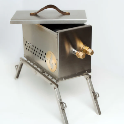 Aso Super Pack: All of our best stuff in one collection Stainless Steel Hekla Stove LavaBox Portable Campfire- Overland Kitted