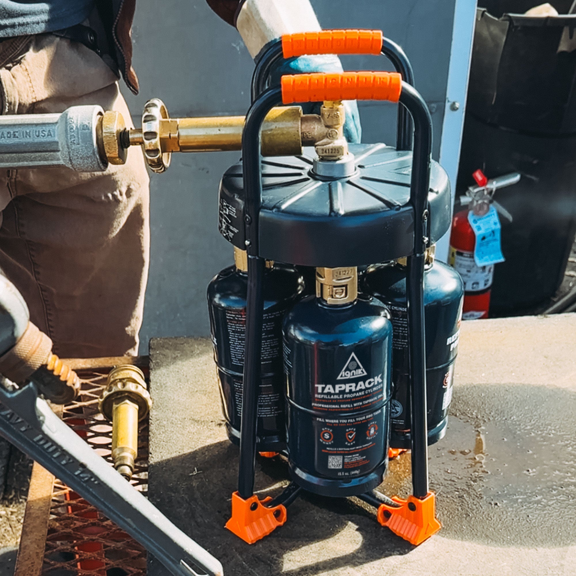 TapRack Refillable Propane System