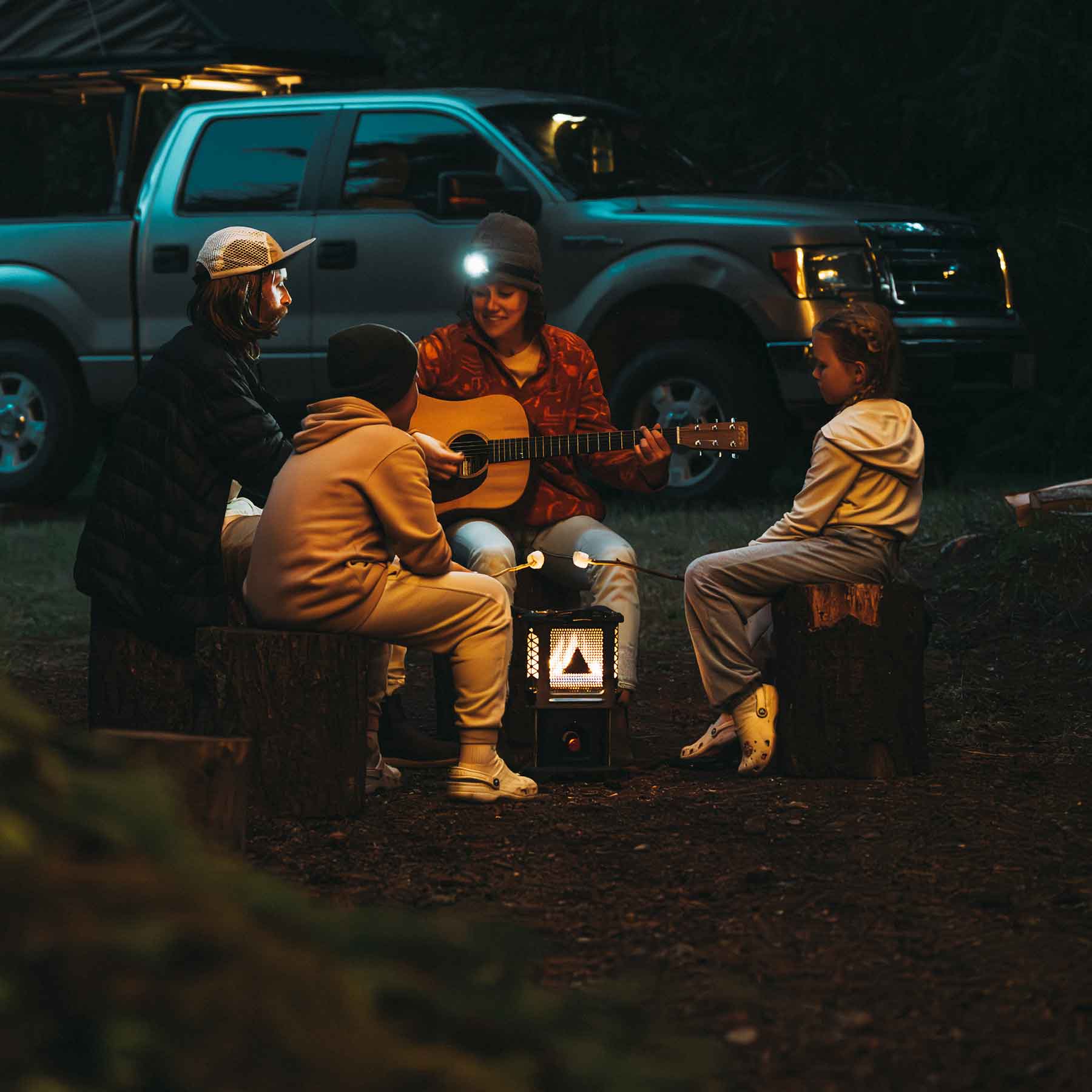Skullet Portable Heater Stove
