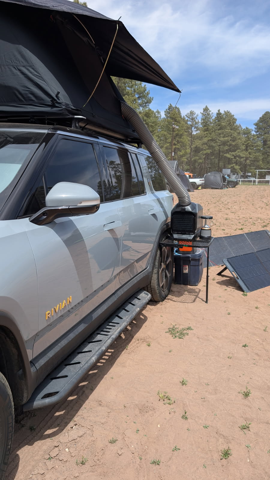 SMALL -  Aluminum Camping Table