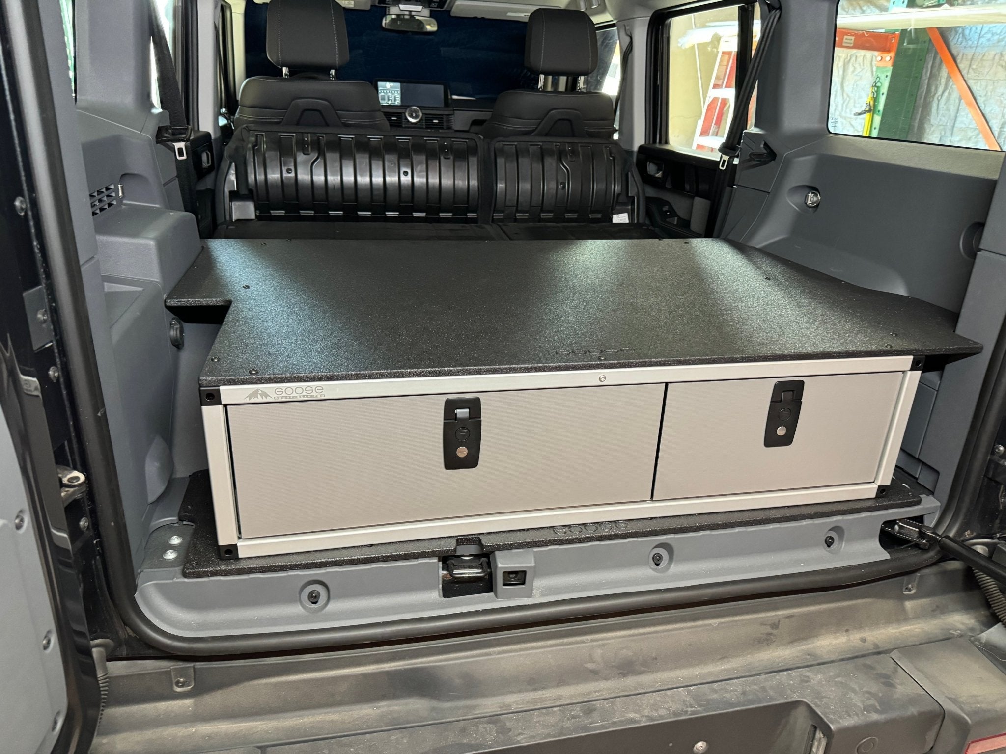 Ineos - Grenadier - 2024-Present - 1st Gen - Explore Series - Side X Side Drawer Module w/Fitted Top Plate 41-3/8"w x 10"h x 34"d Drawers Goose Gear- Overland Kitted