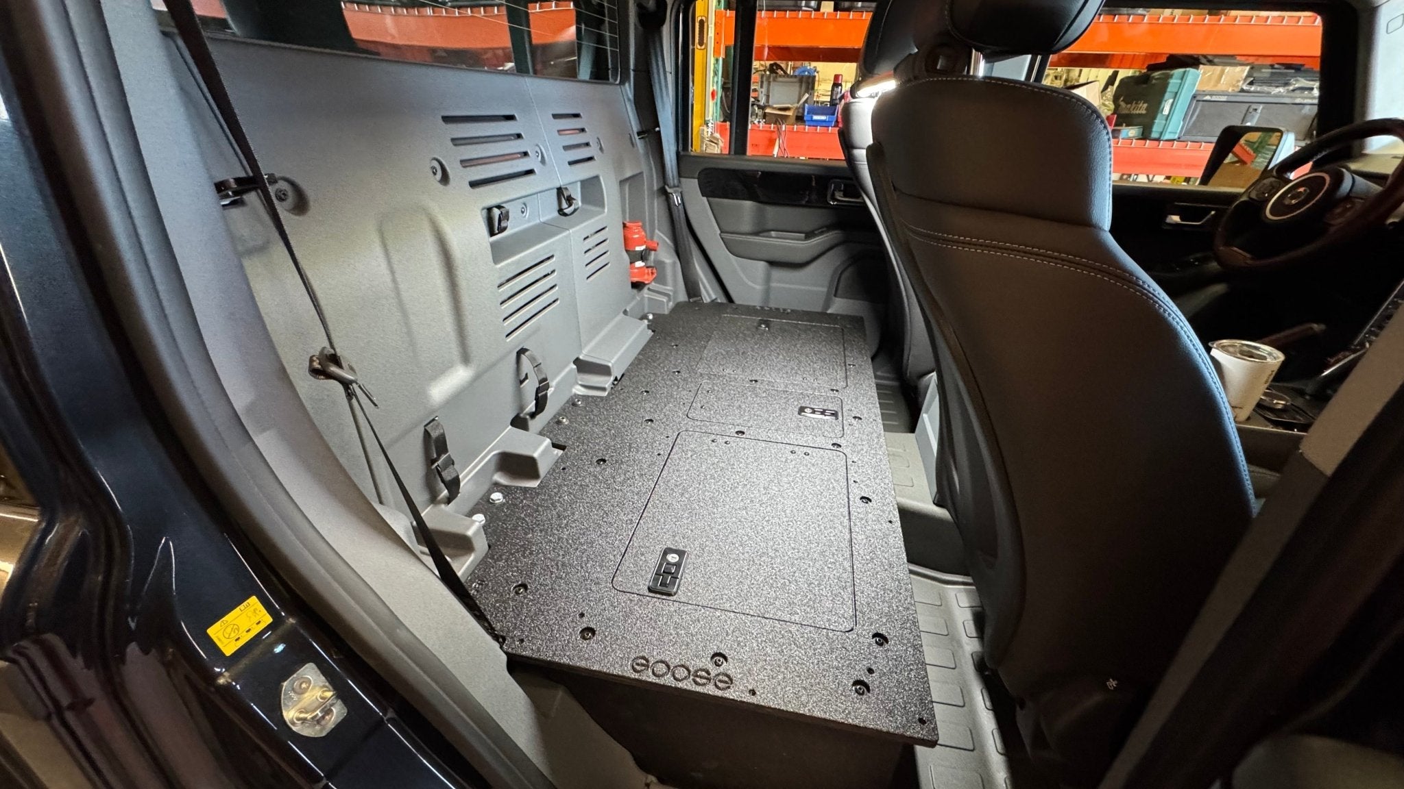 Ineos - Grenadier Quartermaster - 2025-Present - 1st Gen - Explore Series - Second Row Seat Delete Plate System 100%