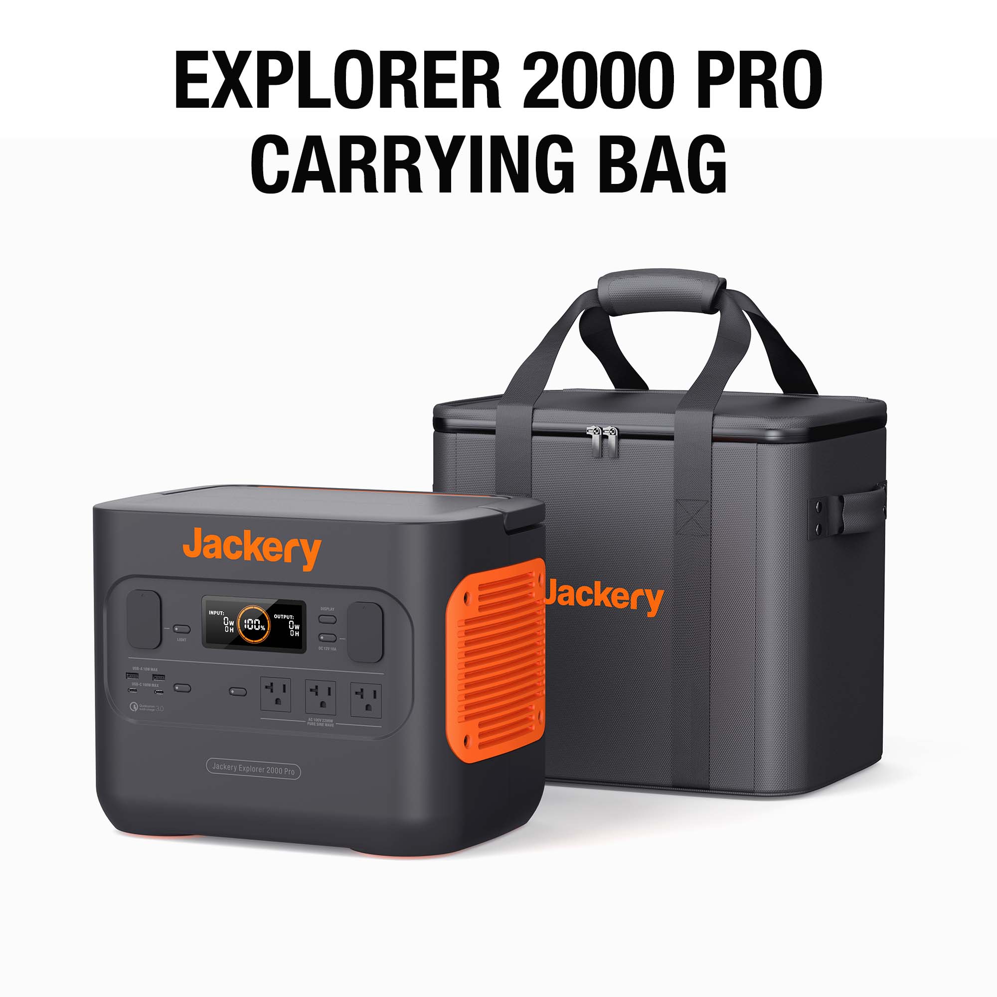 Jackery Upgraded Carrying Case (L)