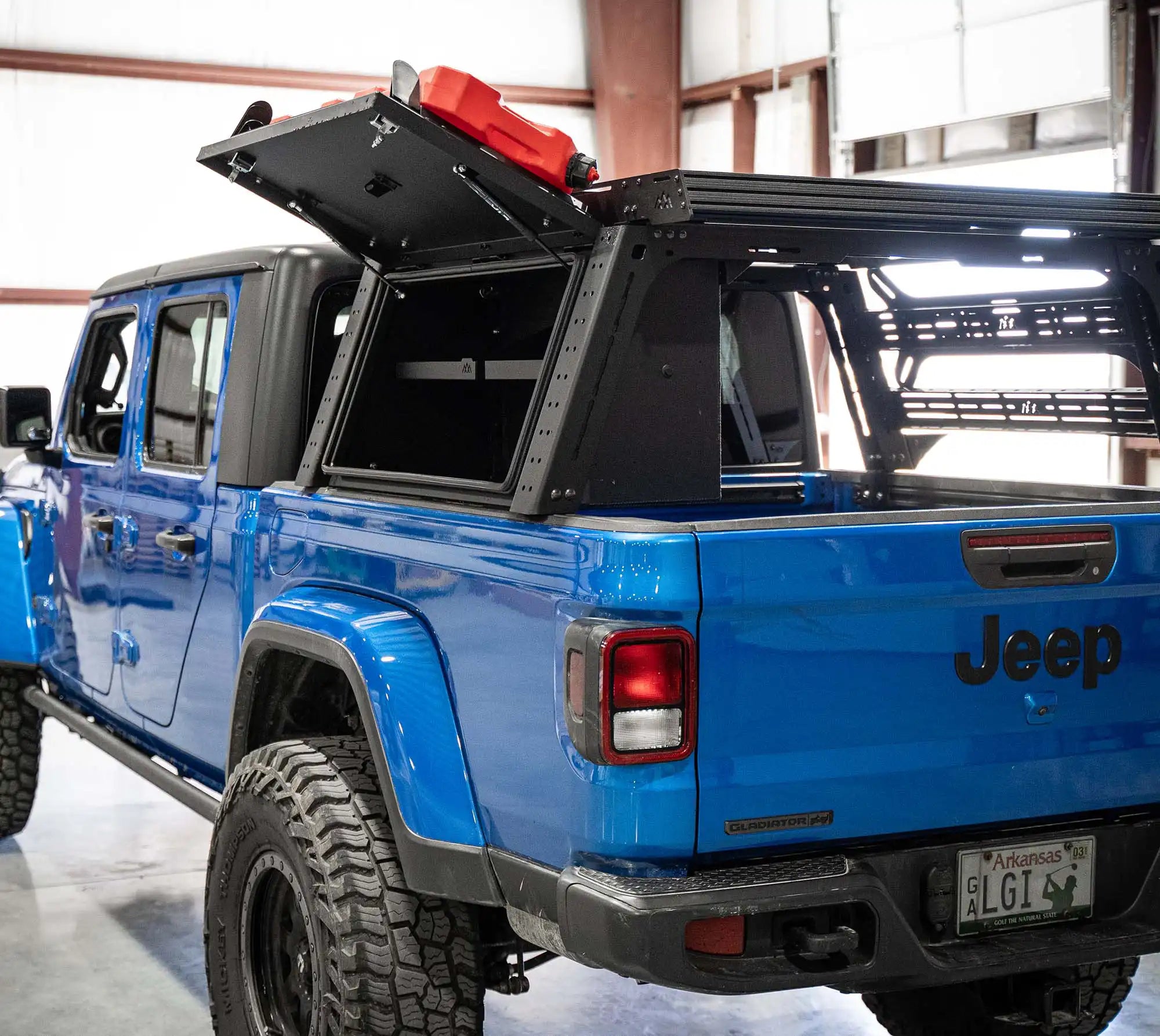 Overland Bed Rack Storage Box - Jeep Gladiator