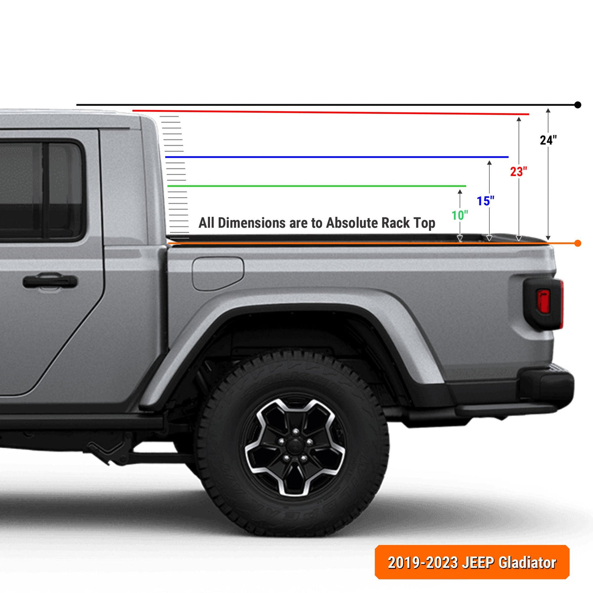Jeep Gladiator Bed Rack | XTR3 Popular Builds + MOLLE Packages