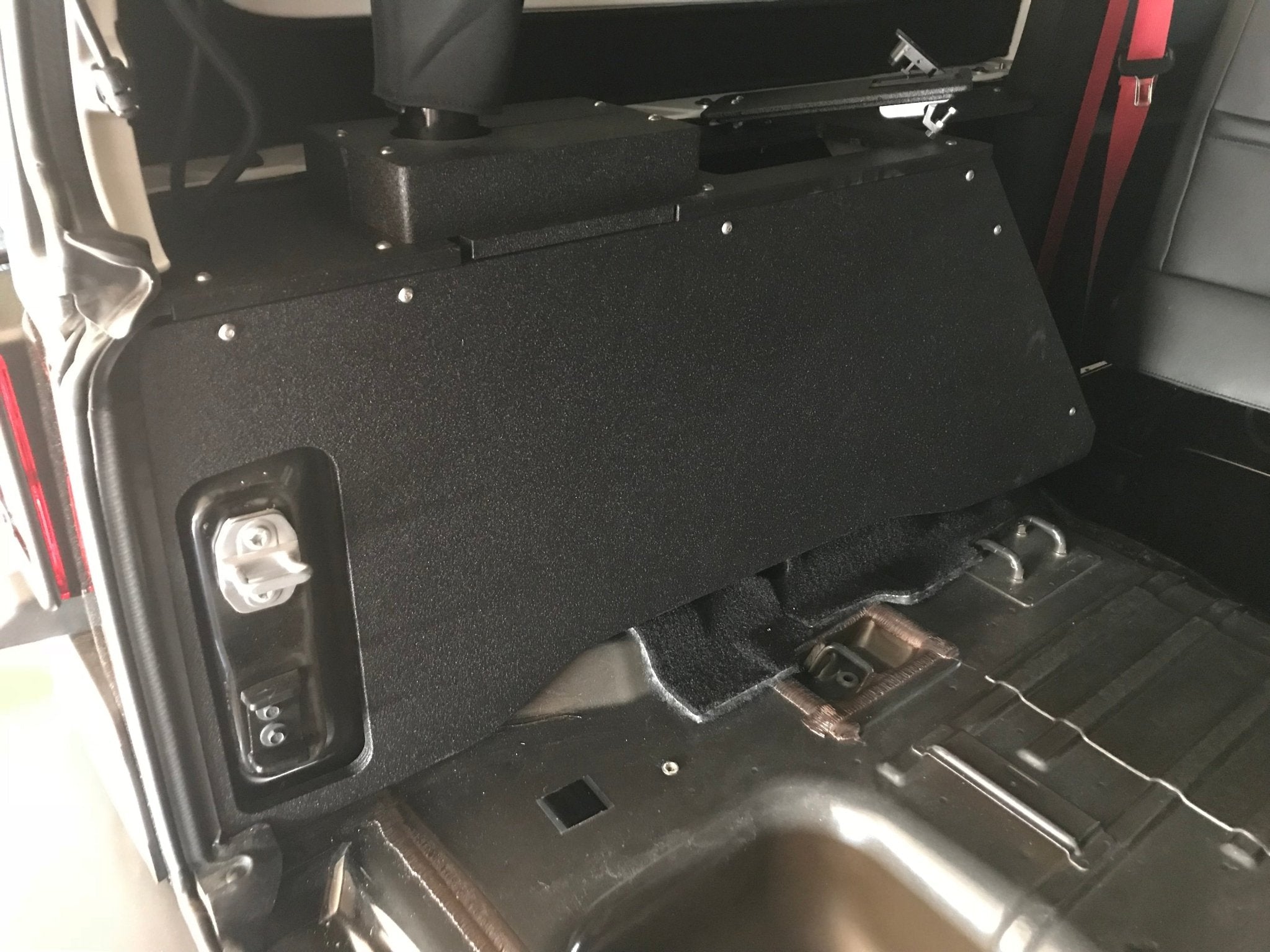 Jeep Wrangler 2007-2018 JK 2 Door - Side Cubbies Plate Systems Goose Gear- Overland Kitted