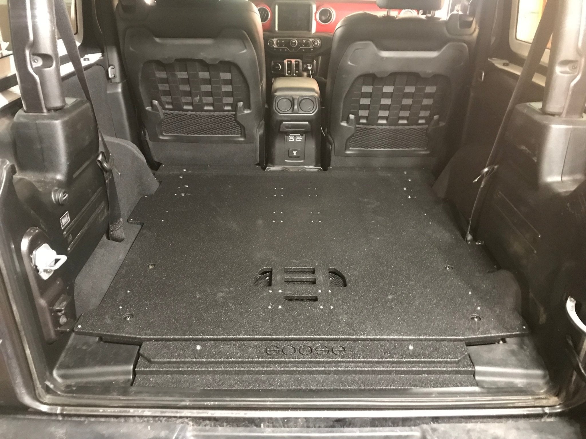 Jeep Wrangler 2018-Present JL 2 Door - Rear Plate System Plate Systems Goose Gear- Overland Kitted