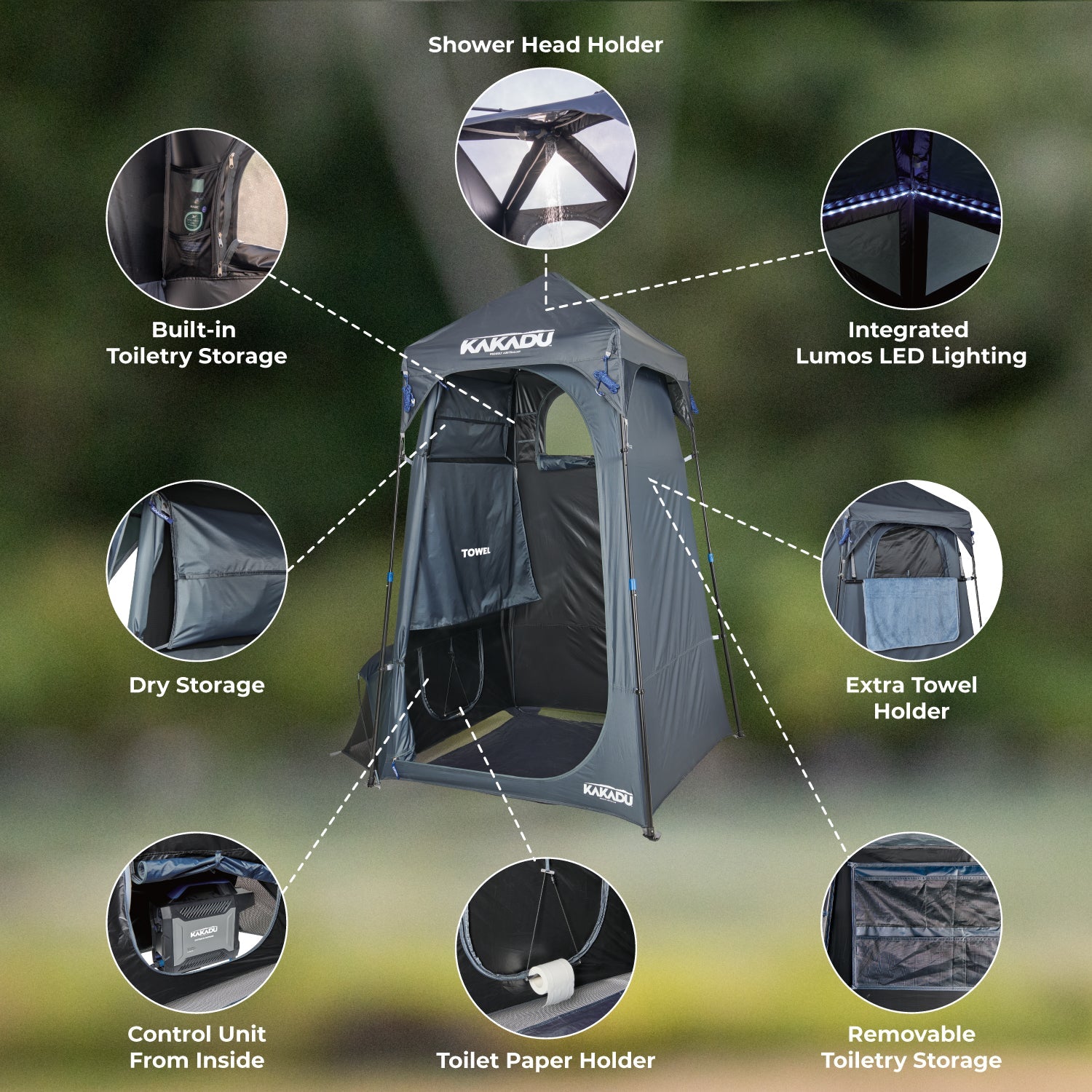 Outback Shower Tent