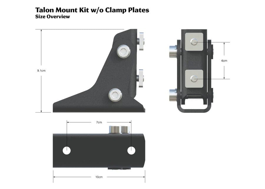 Kammok Crosswing Mount - Talon Mount Kit