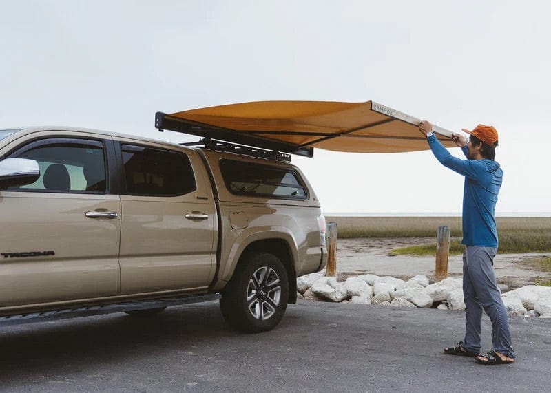 Kammok Crosswing 7ft - Vehicle Awning Desert Tan AWNINGS Kammok- Overland Kitted