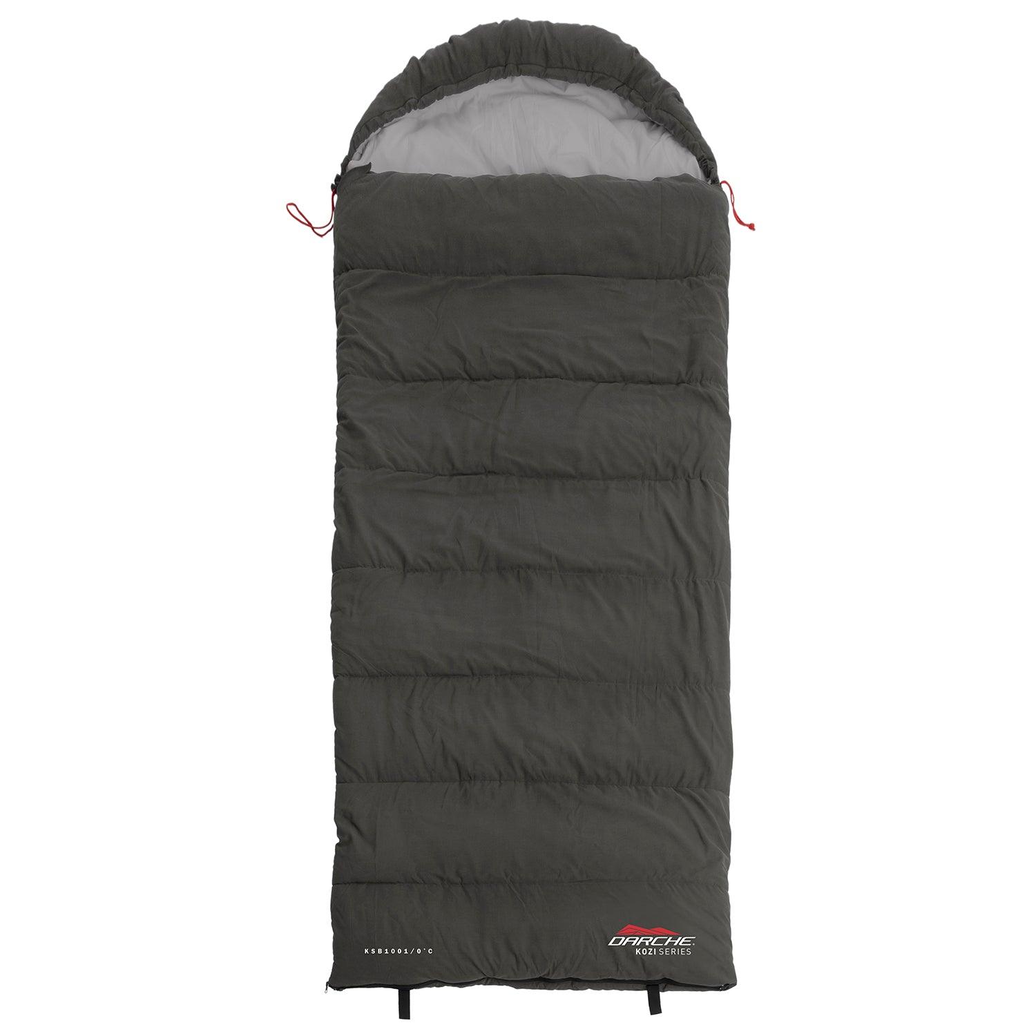 Kozi Adult Sleeping Bags KOZI ADULT SLEEPING BAGS 0C GREY Men's Sleeping Bags Darche- Overland Kitted