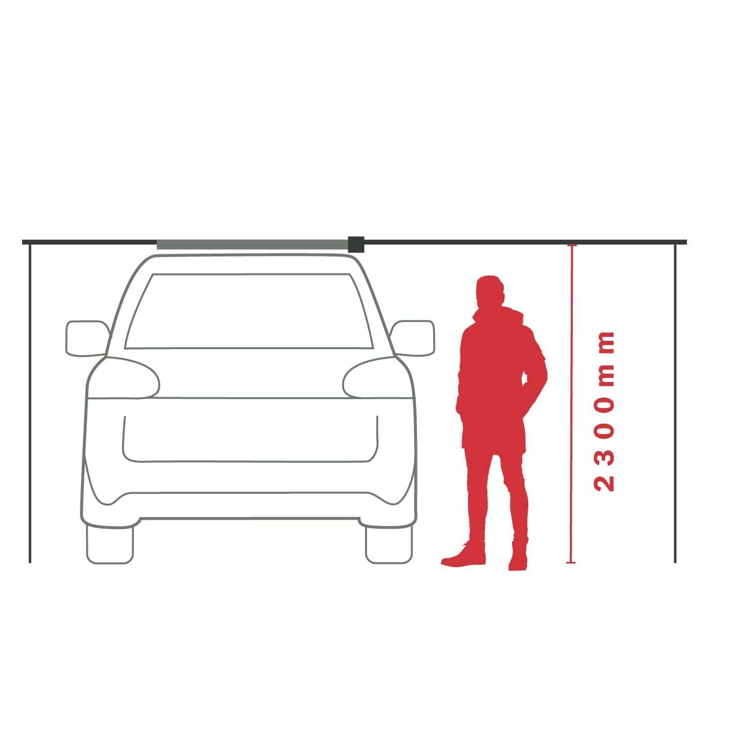 Kozi 270 Awning Shelters Darche- Overland Kitted