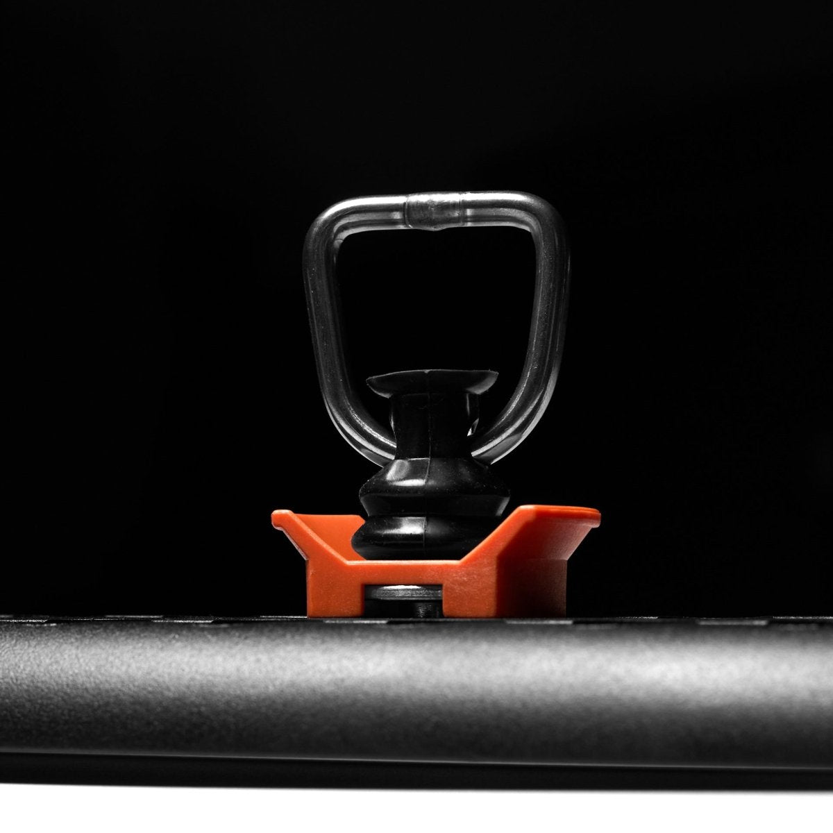 DVA L-Track Tie Down O-Ring Fitting, Orange, 4-Pack