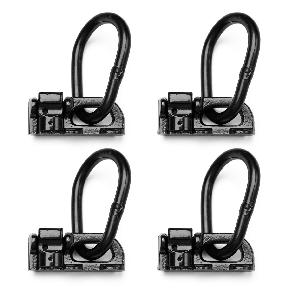 DVA L-Track Tie-Down Ring with Anchor Mount, 4-Pack