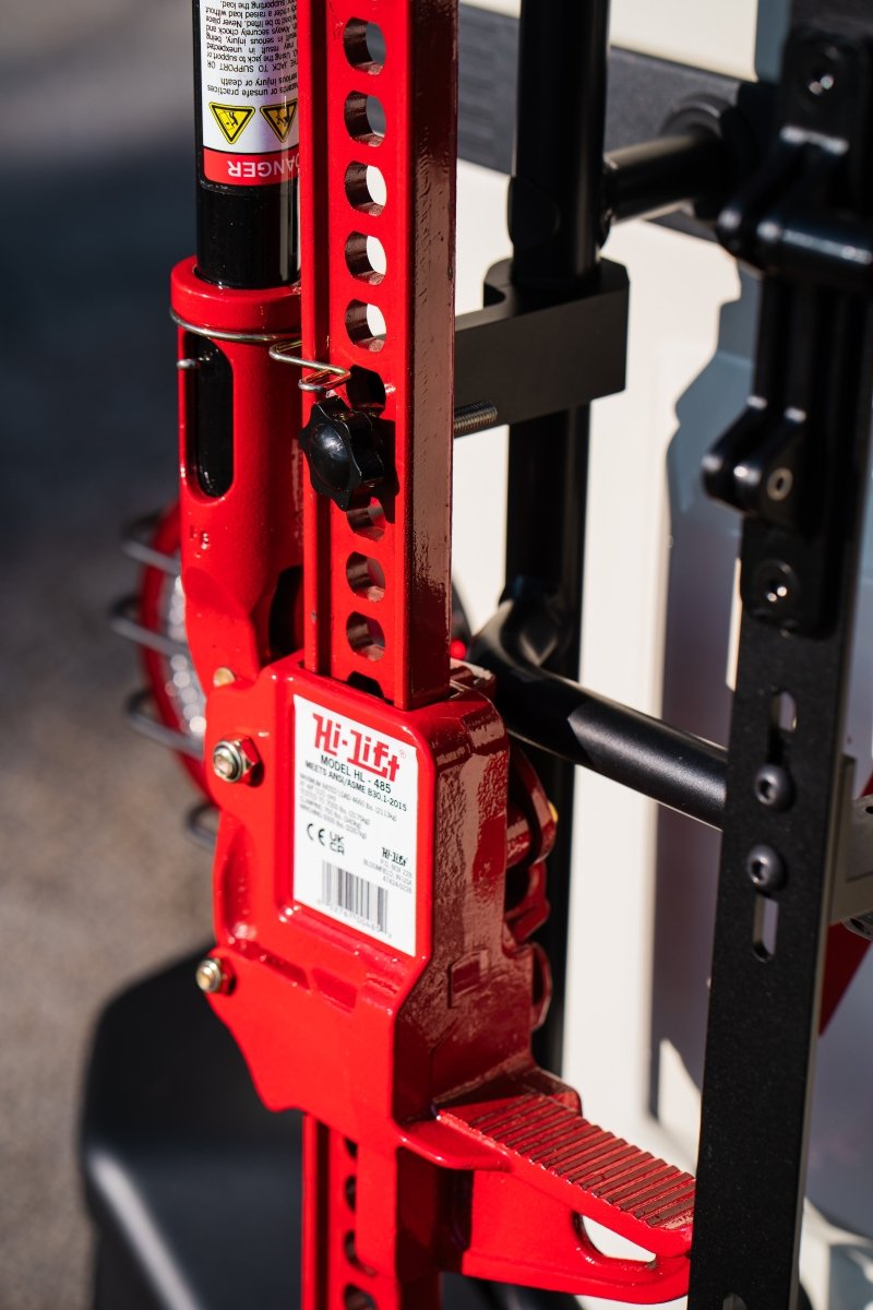 Ladder-Mounted Hi‑Lift Jack Carrier for INEOS Grenadier
