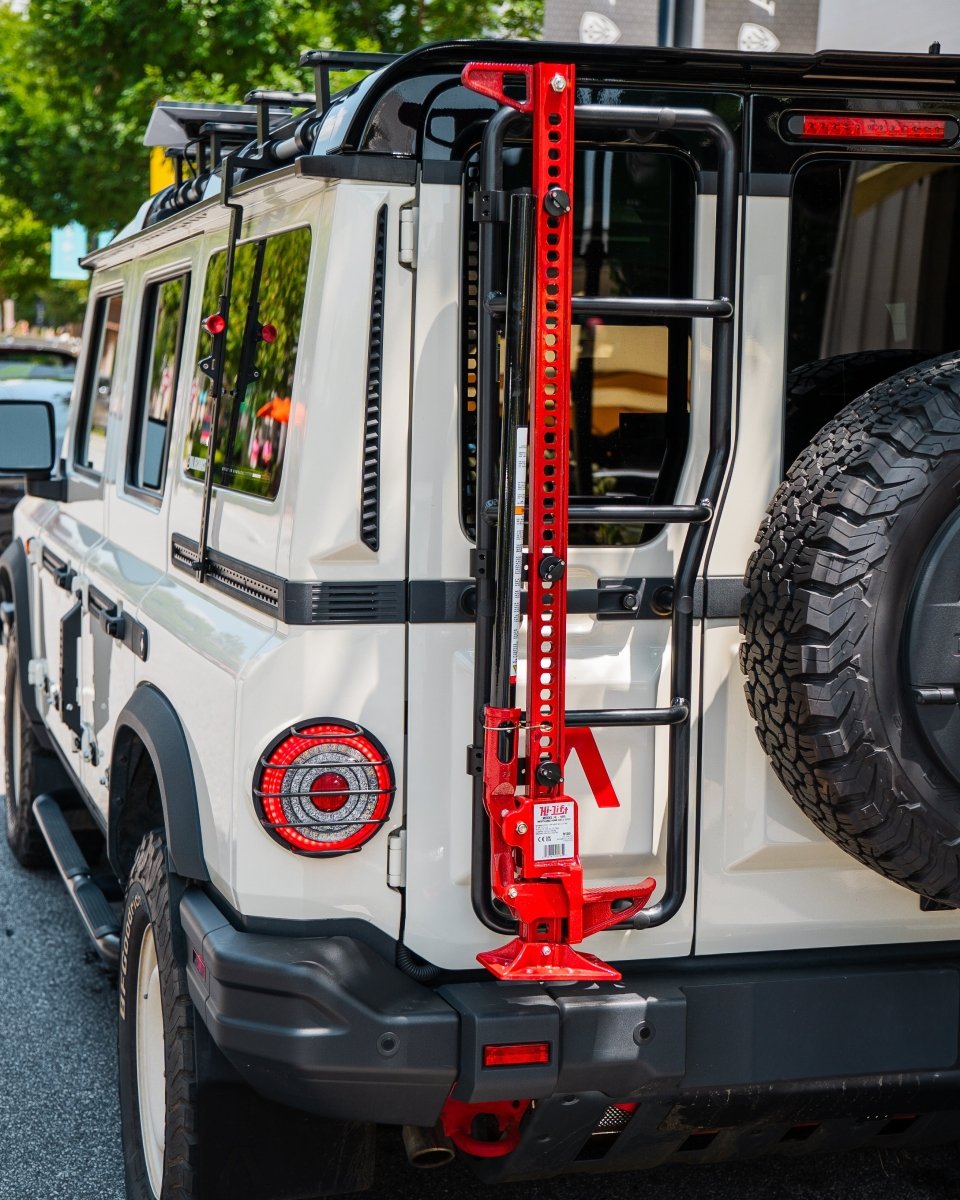 Ladder-Mounted Hi‑Lift Jack Carrier for INEOS Grenadier