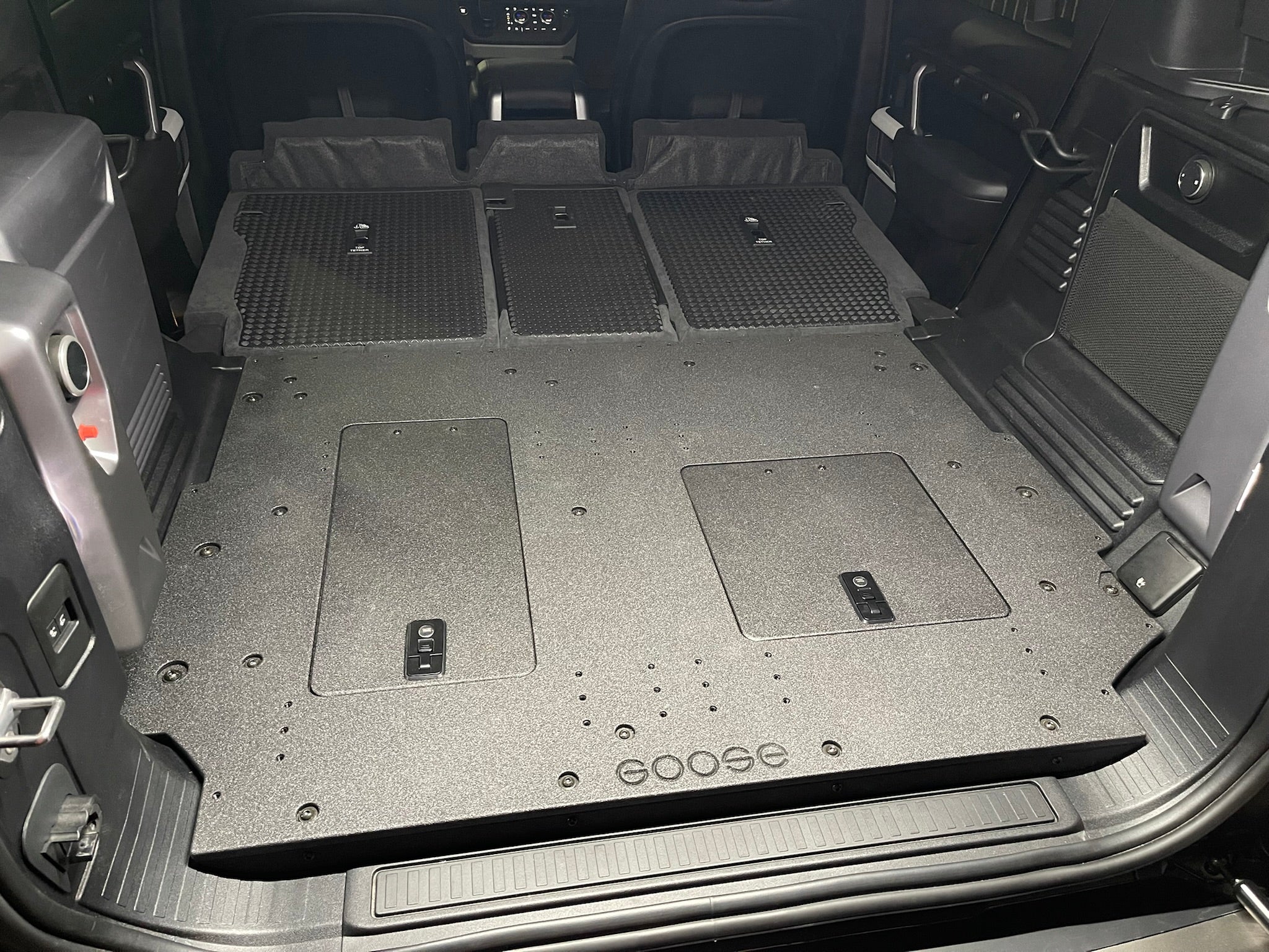 Land Rover Defender 2020-Present L663 - Rear Plate System Plate Systems Goose Gear- Overland Kitted