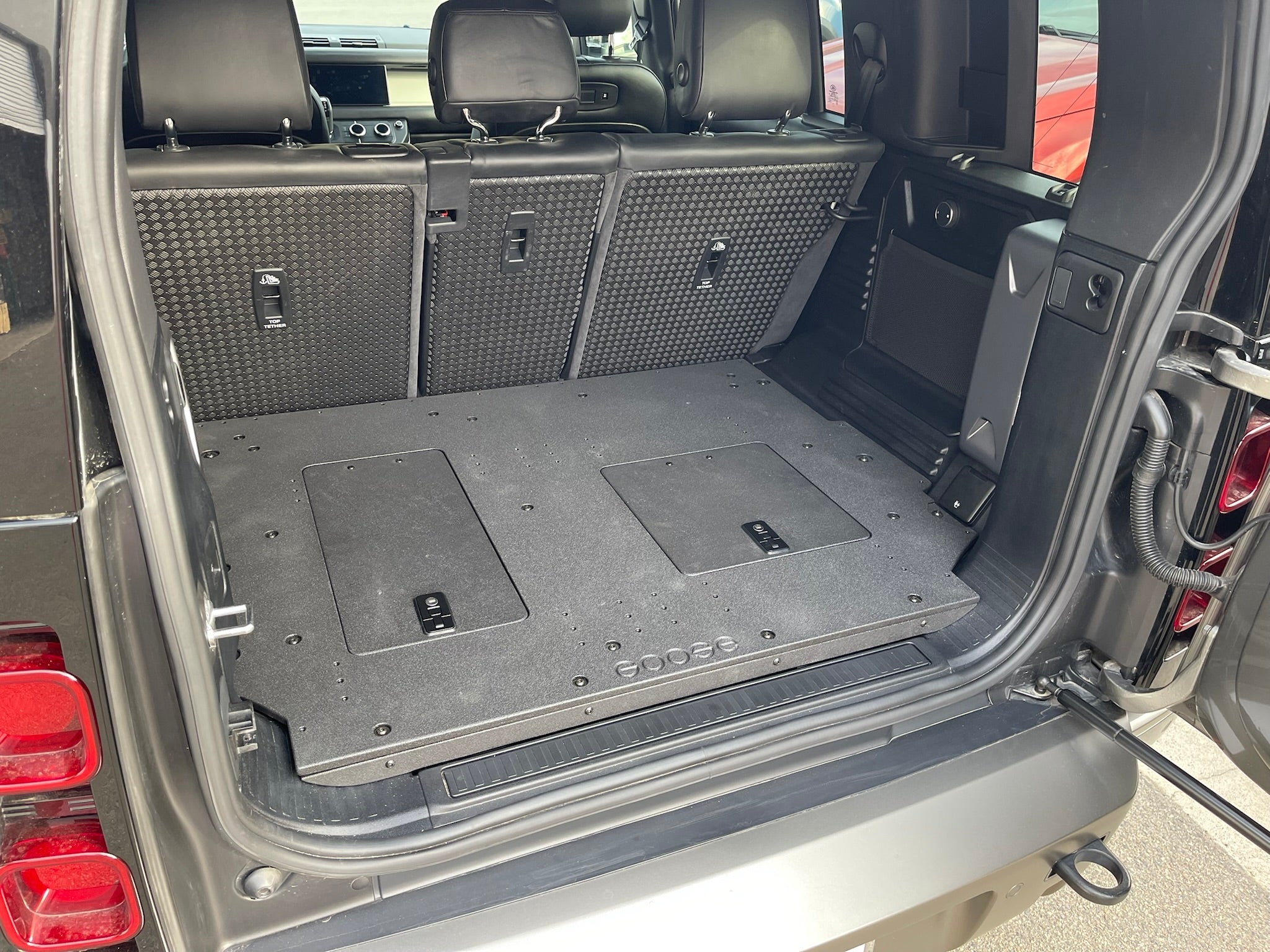 Land Rover Defender 2020-Present L663 - Rear Plate System Plate Systems Goose Gear- Overland Kitted