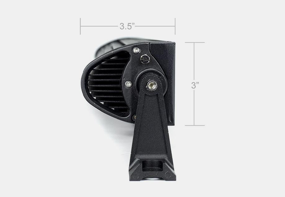 8" Dual Row 5D Optic OSRAM LED Bar