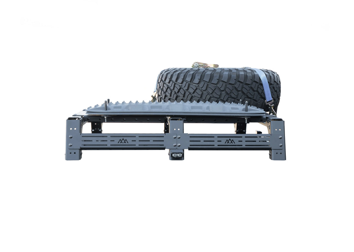 Toyota Tundra Mid Height bed rack, studio product shot