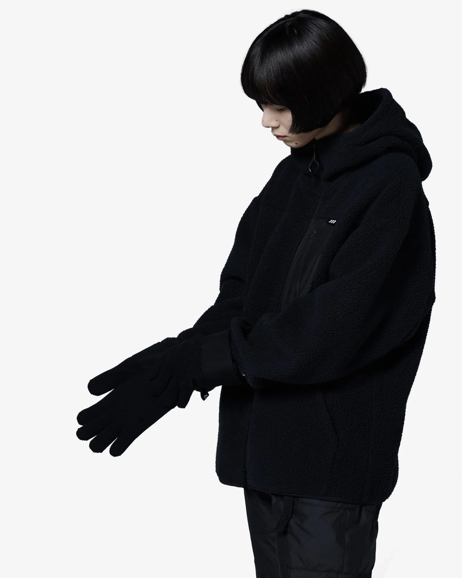 Muraco Double Knit Heat-Insulated Gloves (Black)