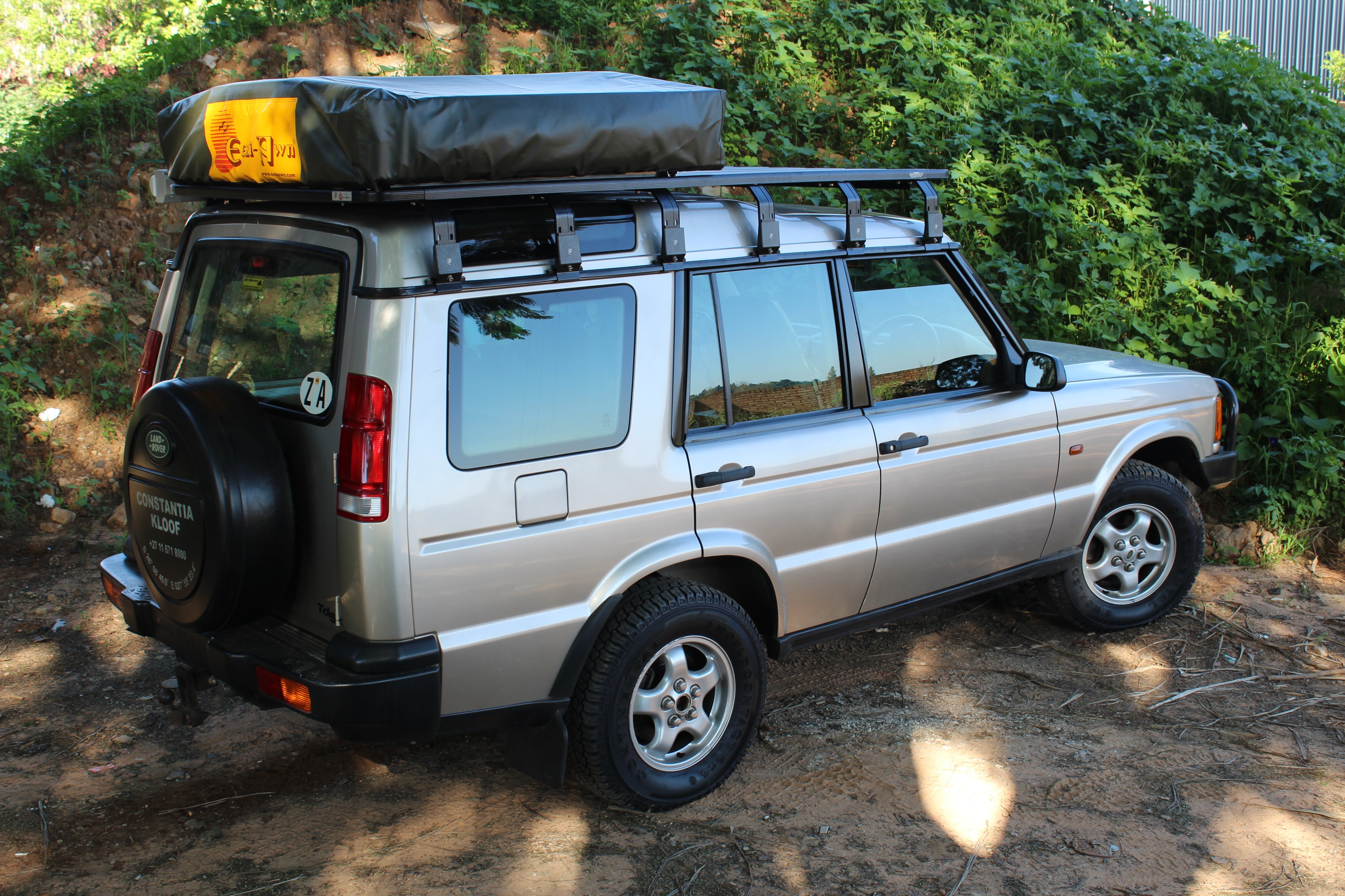 Land Rover Discovery 1/2 K9 Roof Rack Kit  Roof Rack Eezi-Awn- Overland Kitted