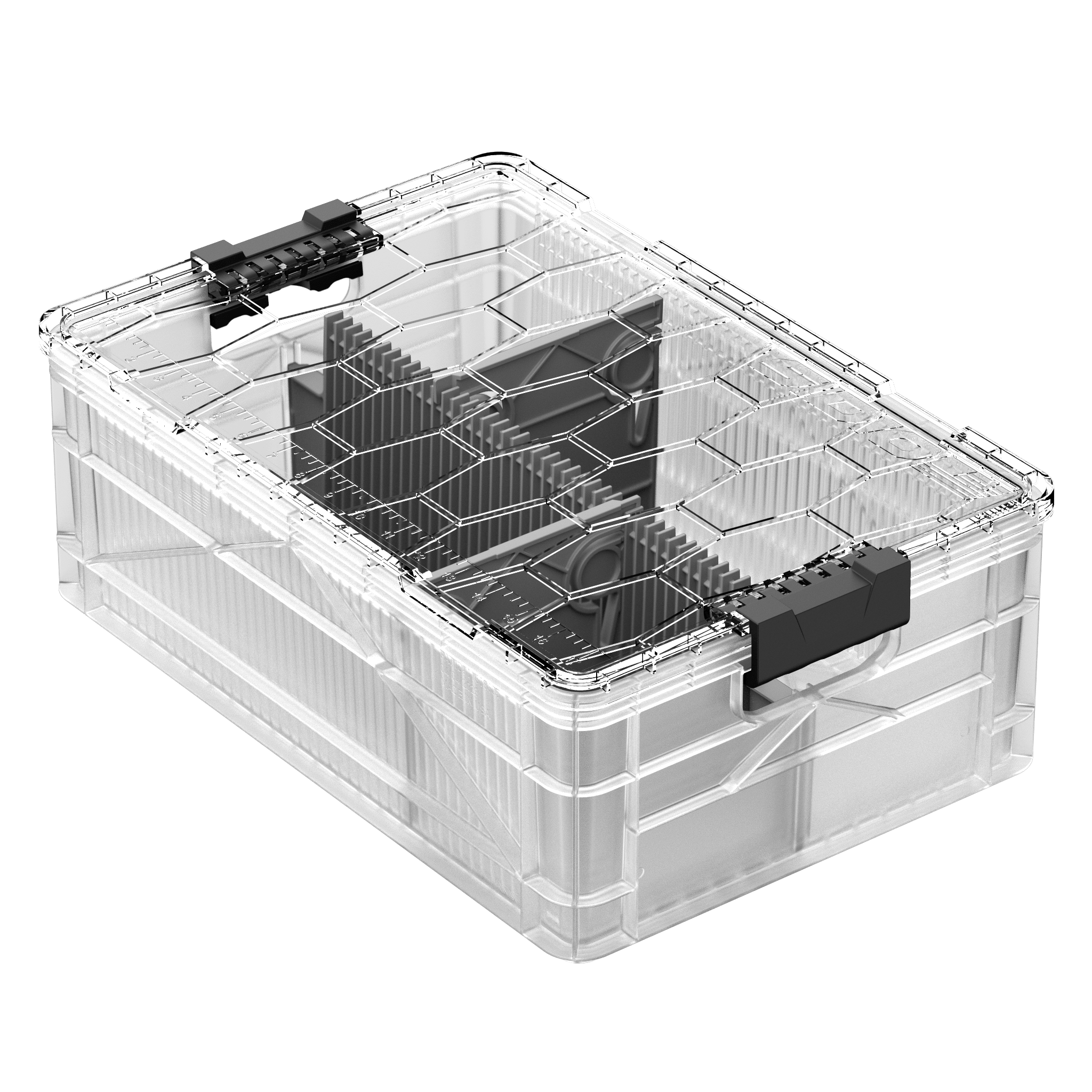 Half Size SidioCrate CLEAR SidioCrate- Overland Kitted