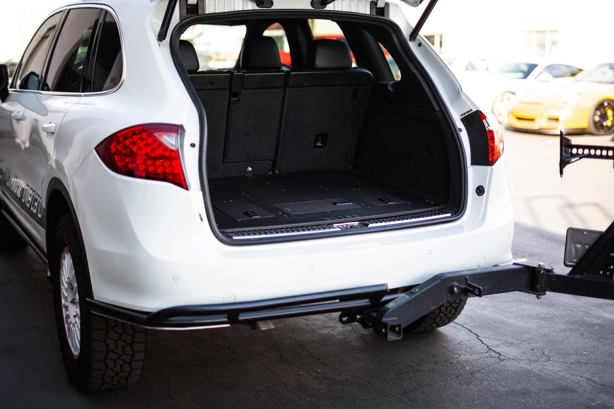 Porsche Cayenne 2011-2017 2nd Gen. - Rear Plate System Plate Systems Goose Gear- Overland Kitted