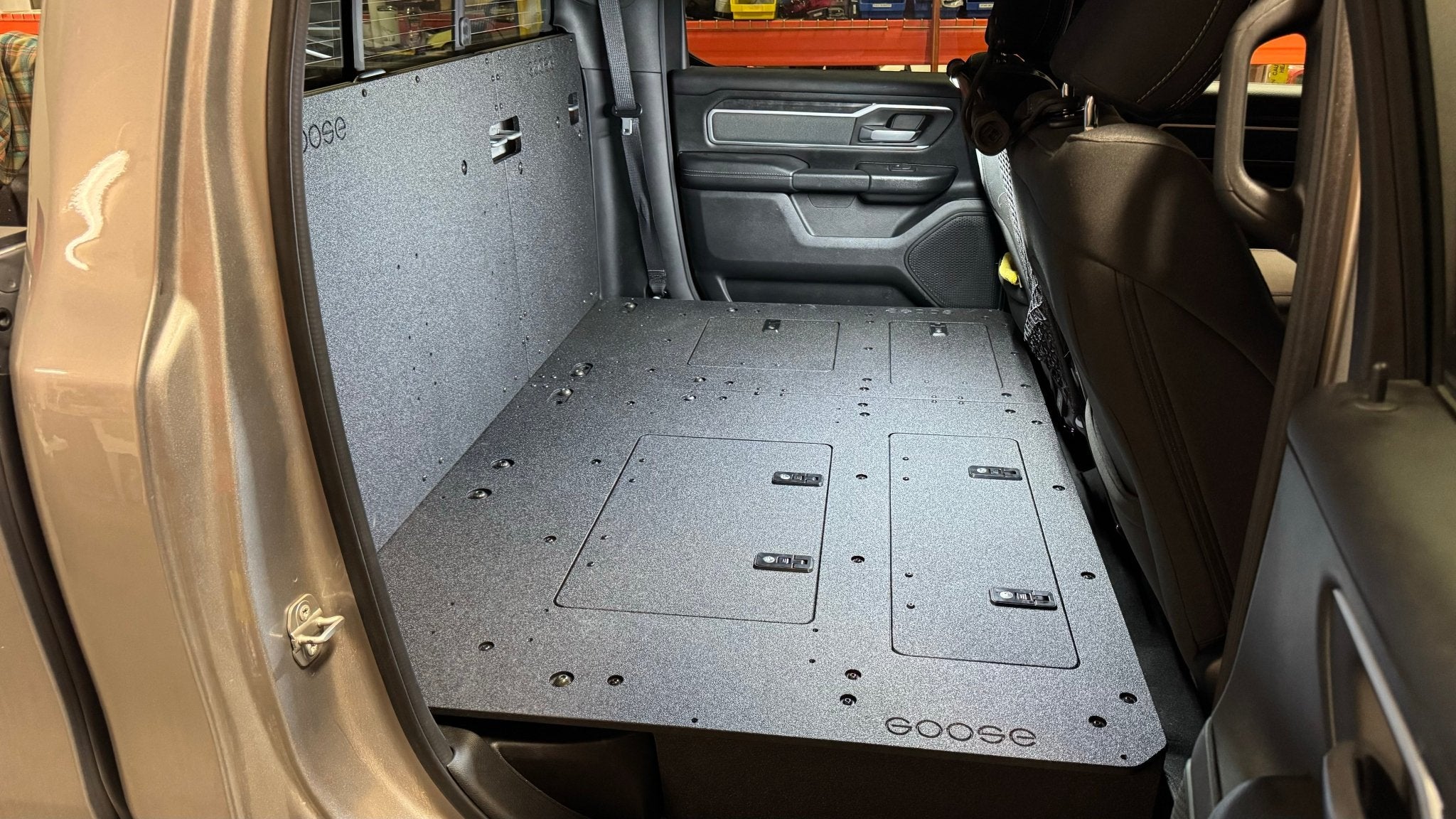 RAM - 1500 - 2019-Present - 5th Gen. - Crew Cab - Explore Series - Second Row Seat Delete Plate System