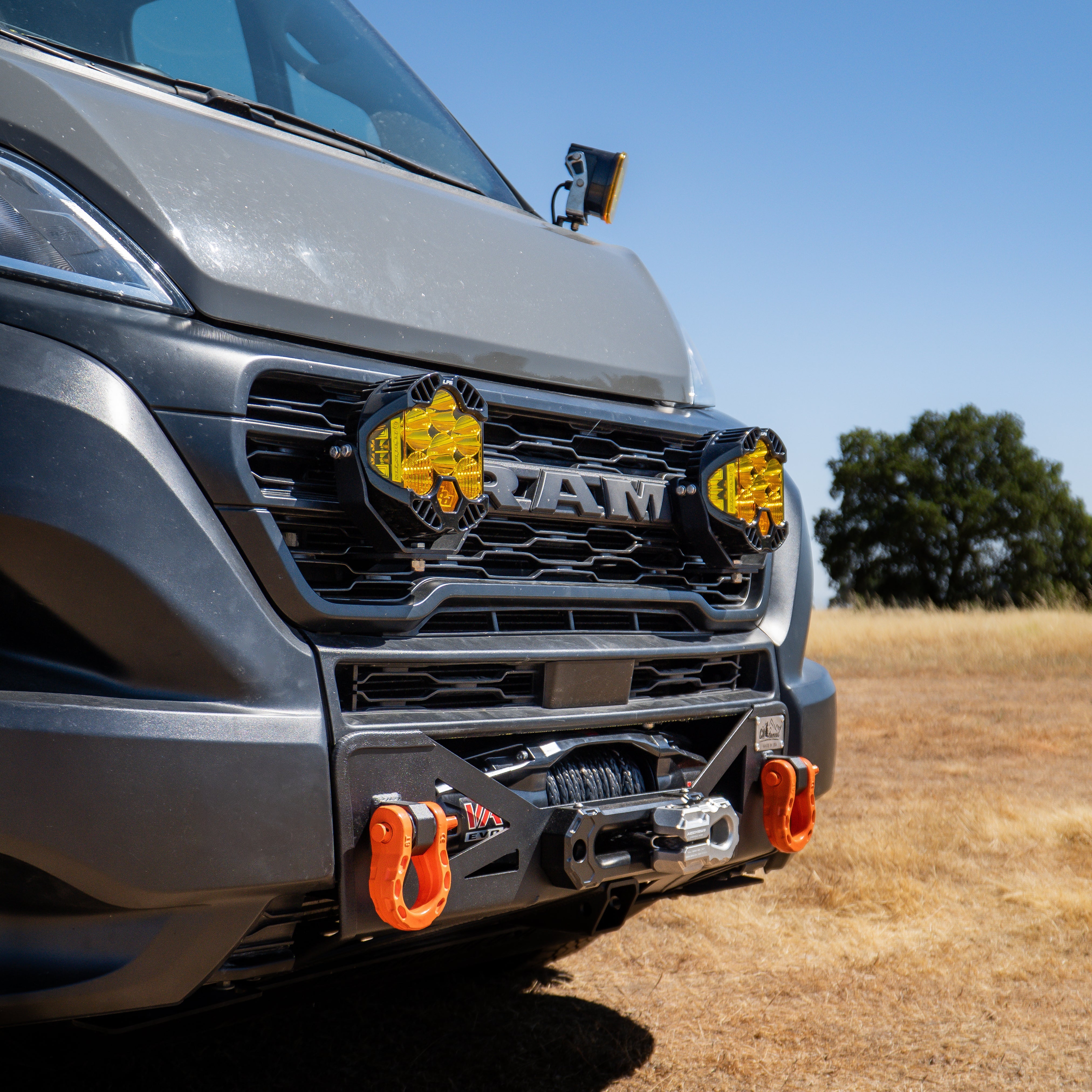 CAtuned Off-Road Floating Light Mounts for 2023+ Ram ProMaster