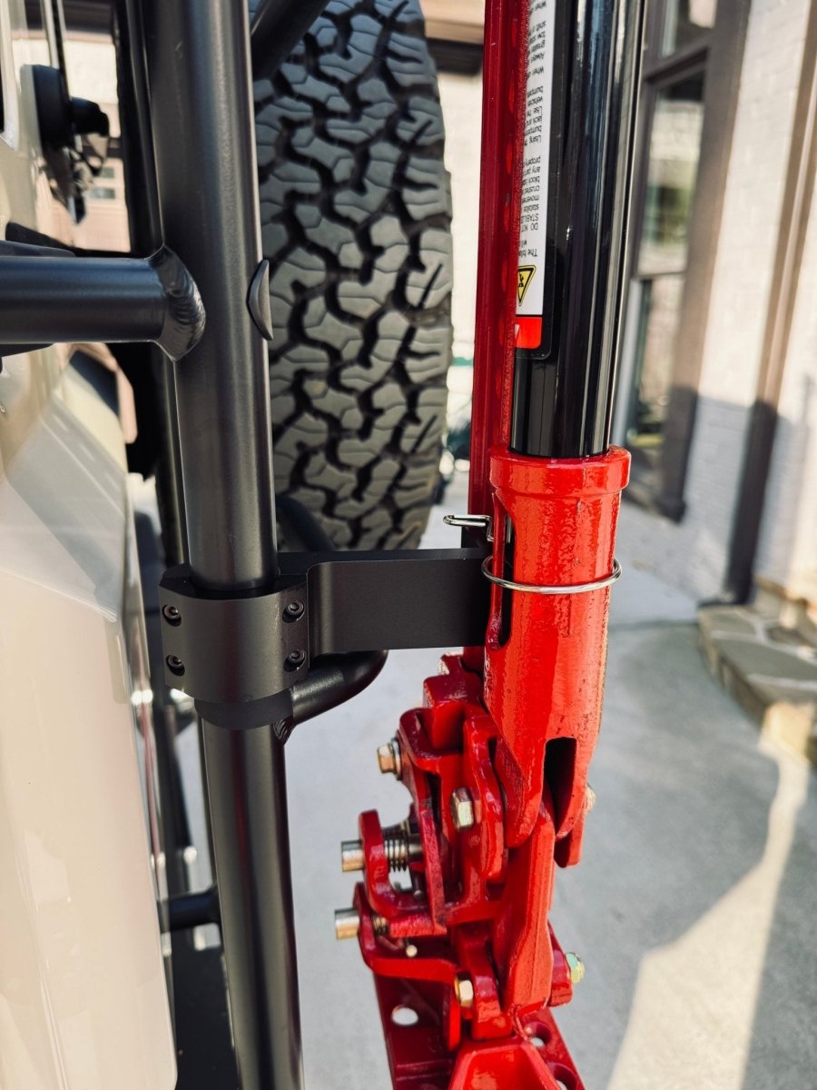 Ladder-Mounted Hi‑Lift Jack Carrier for INEOS Grenadier