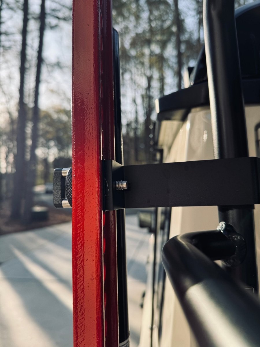 Ladder-Mounted Hi‑Lift Jack Carrier for INEOS Grenadier