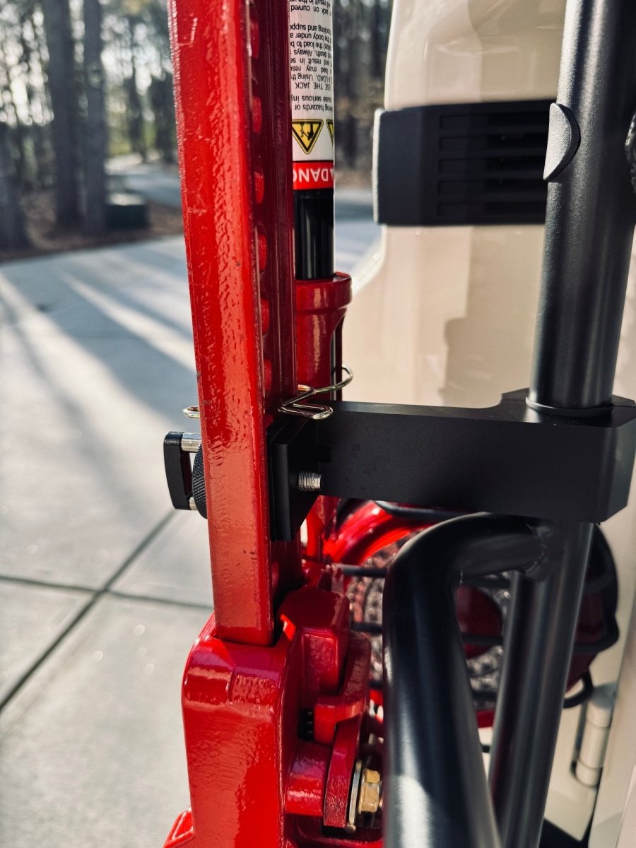 Ladder-Mounted Hi‑Lift Jack Carrier for INEOS Grenadier