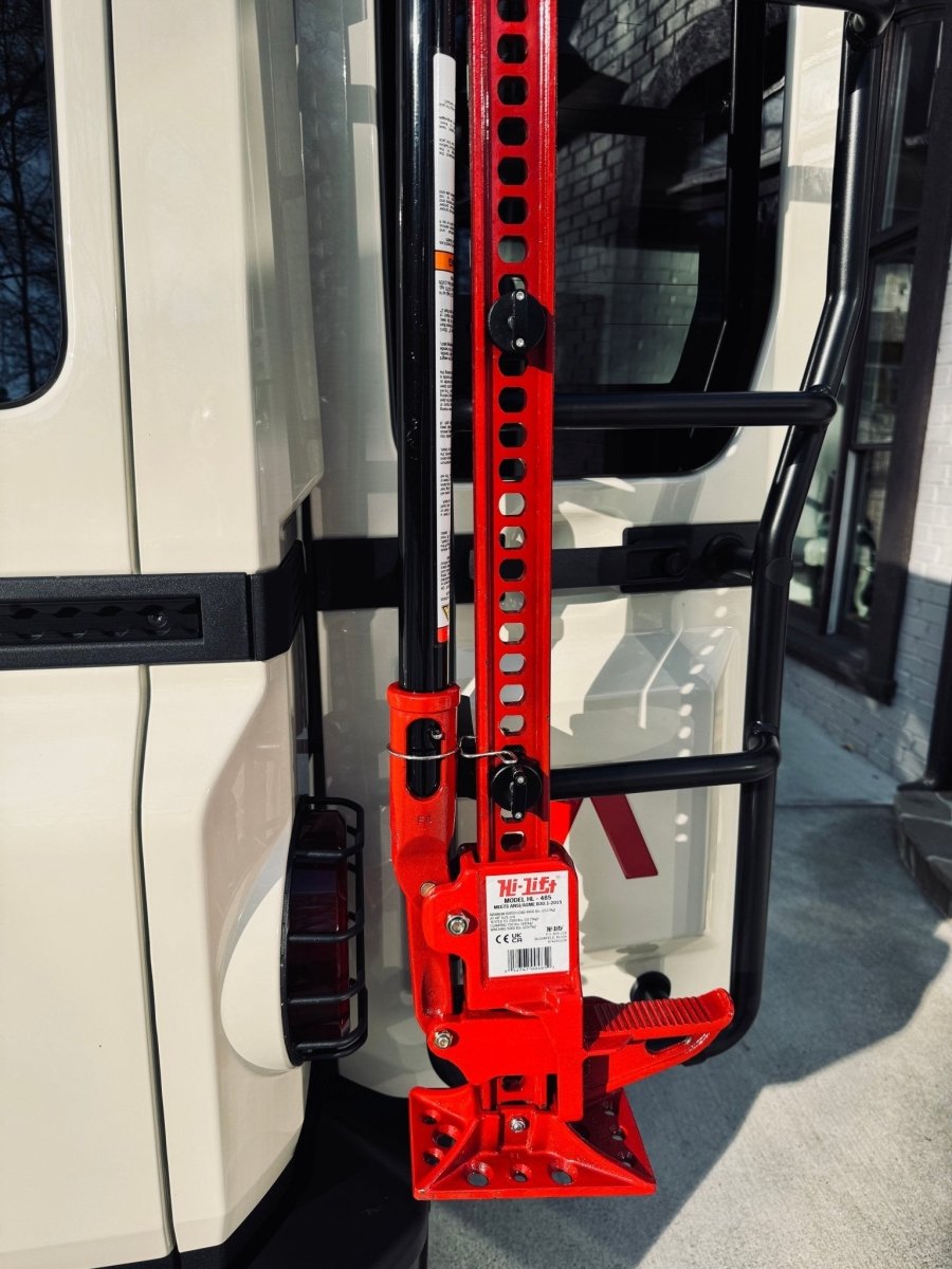 Ladder-Mounted Hi‑Lift Jack Carrier for INEOS Grenadier
