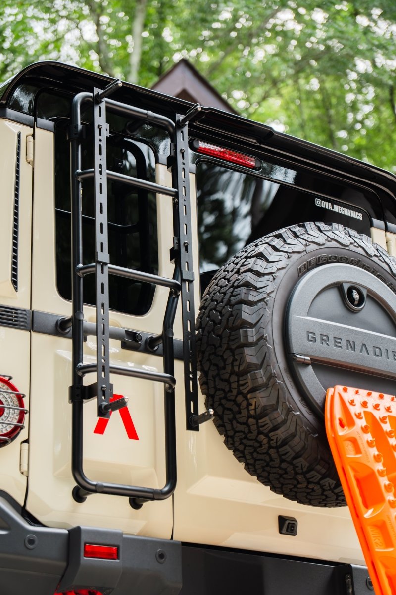 Ladder-Mounted Recovery Board Carrier – MaxTrax MKII & Lite - for INEOS Grenadier