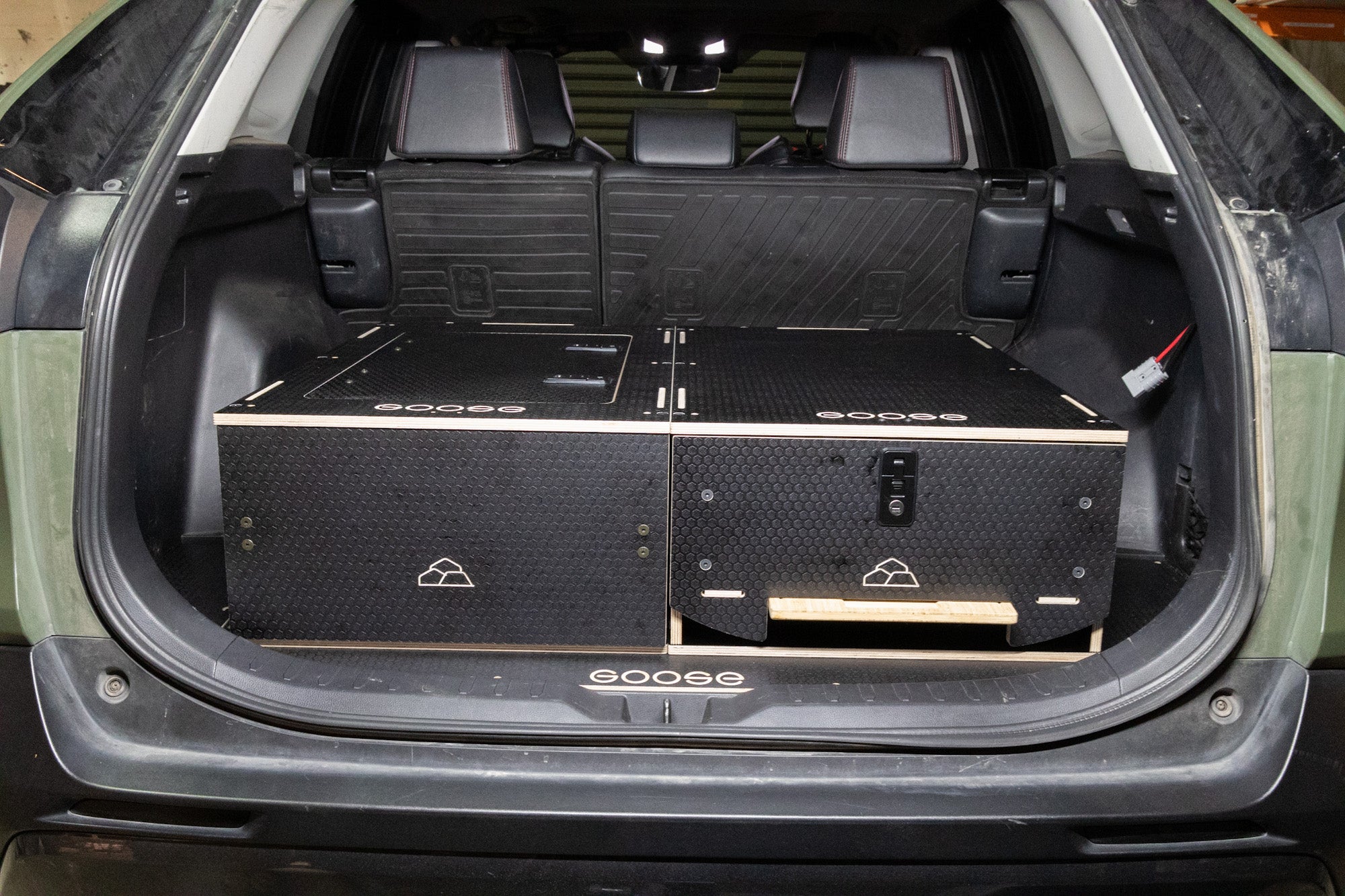 Rear Storage Package - Subaru Forester 2019-Present 5th Gen. Packages Goose Gear- Overland Kitted