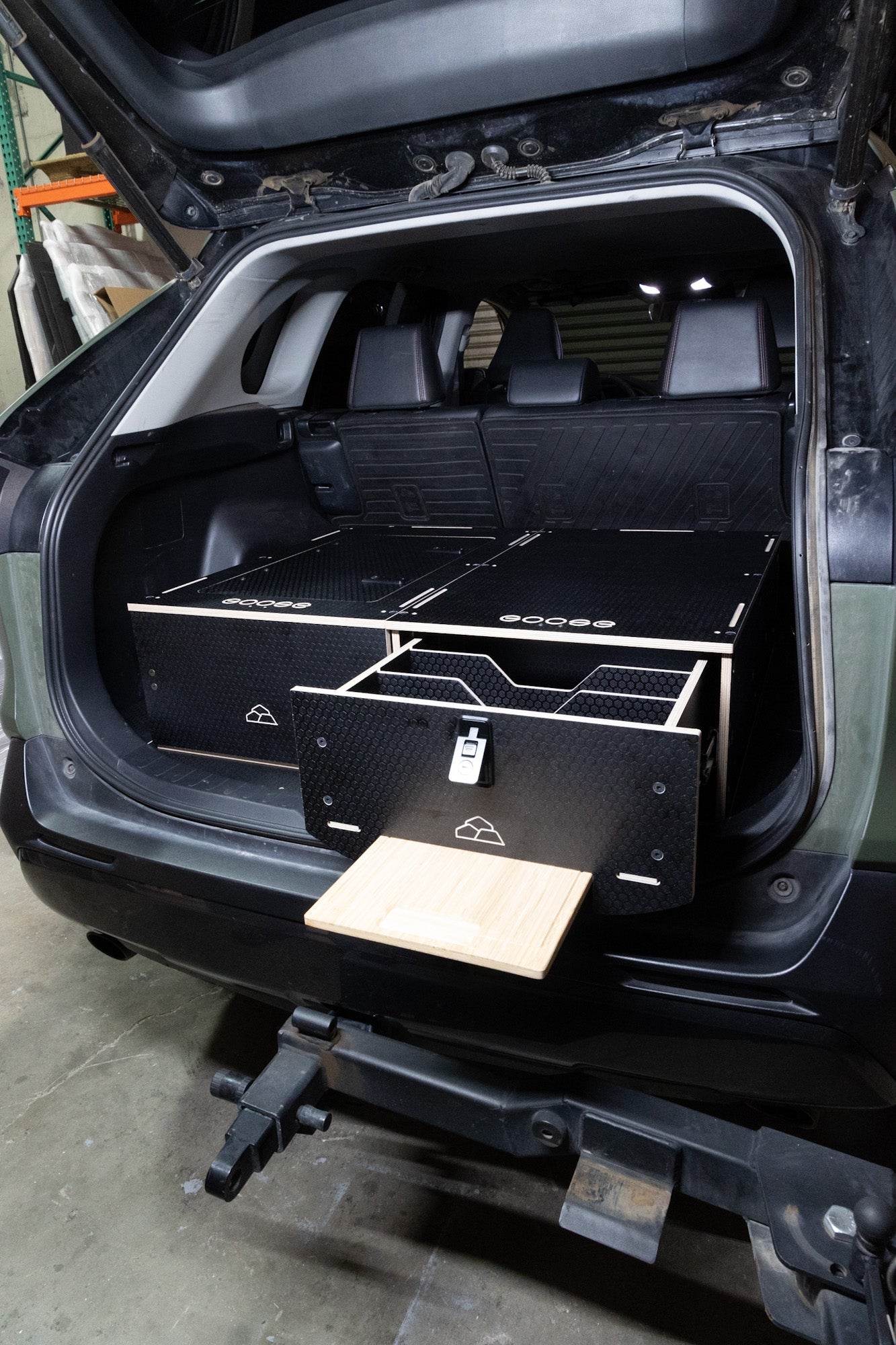 Rear Storage Package - Subaru Forester 2019-Present 5th Gen. Packages Goose Gear- Overland Kitted