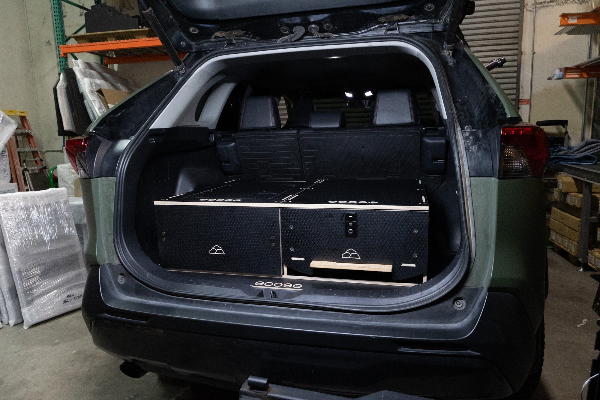 Rear Storage Package - Toyota RAV4 2019-Present 5th Gen. Packages Goose Gear- Overland Kitted