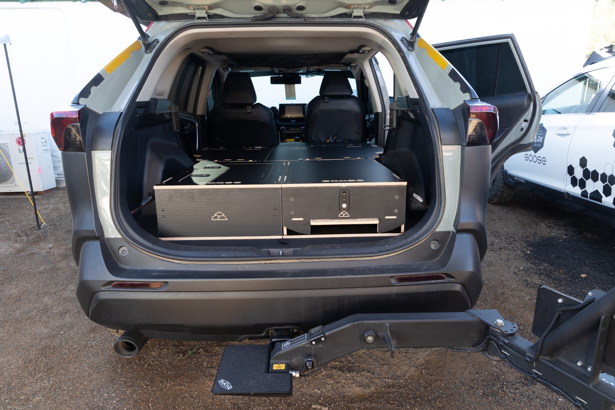 Sleep and Storage Package - Toyota RAV4 2019-Present 5th Gen. Packages Goose Gear- Overland Kitted