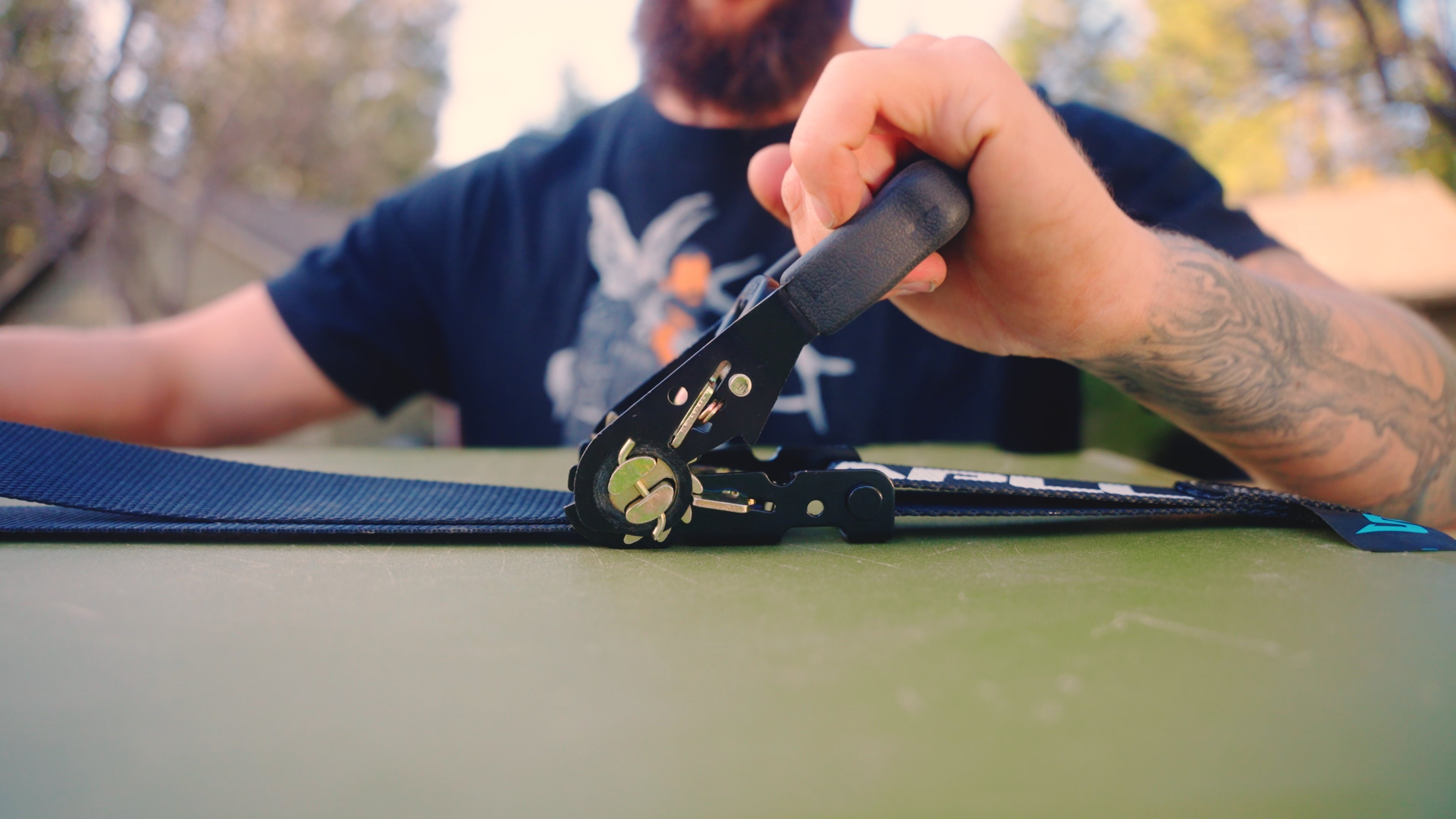 1.5" X 10' HD Ratchet Strap Set (2-Pack)